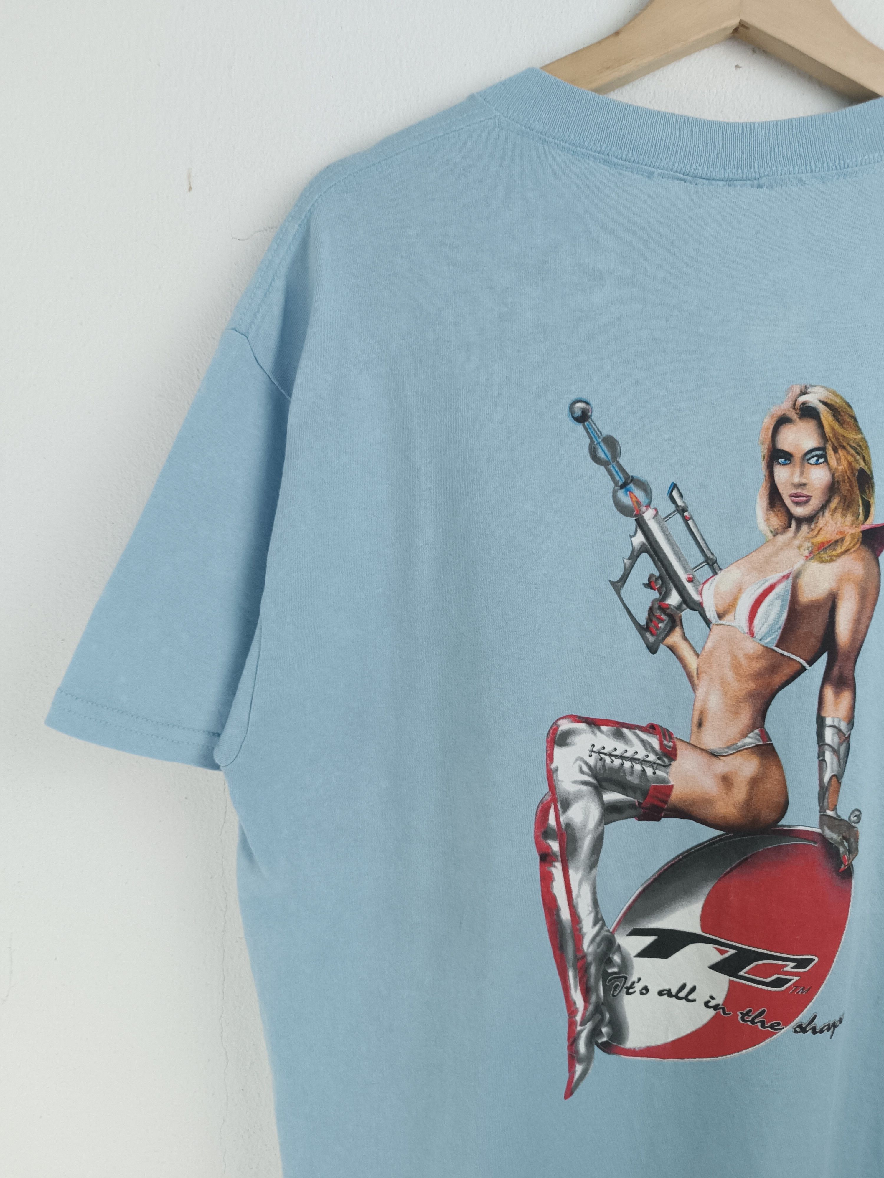 Vintage VINTAGE 90'S T&C SURF HAWAII SEXY ALIEN GUN ifsixwanine lgb Size US M / EU 48-50 / 2 - 5 Thumbnail