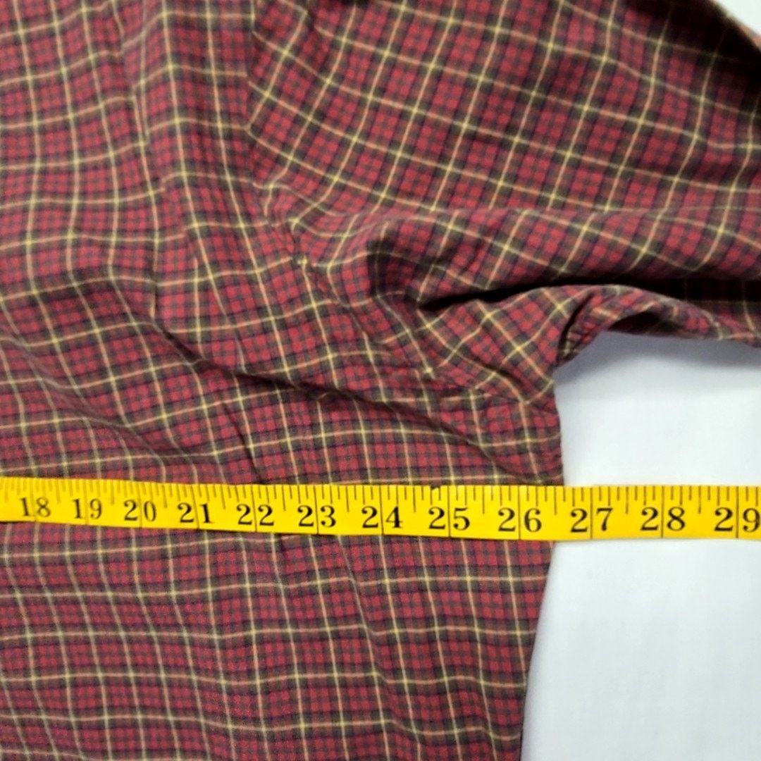 Ralph Lauren Ralph Lauren Classic Fit Plaid Shirt Red Checkered XL Size US XL / EU 56 / 4 - 9 Thumbnail