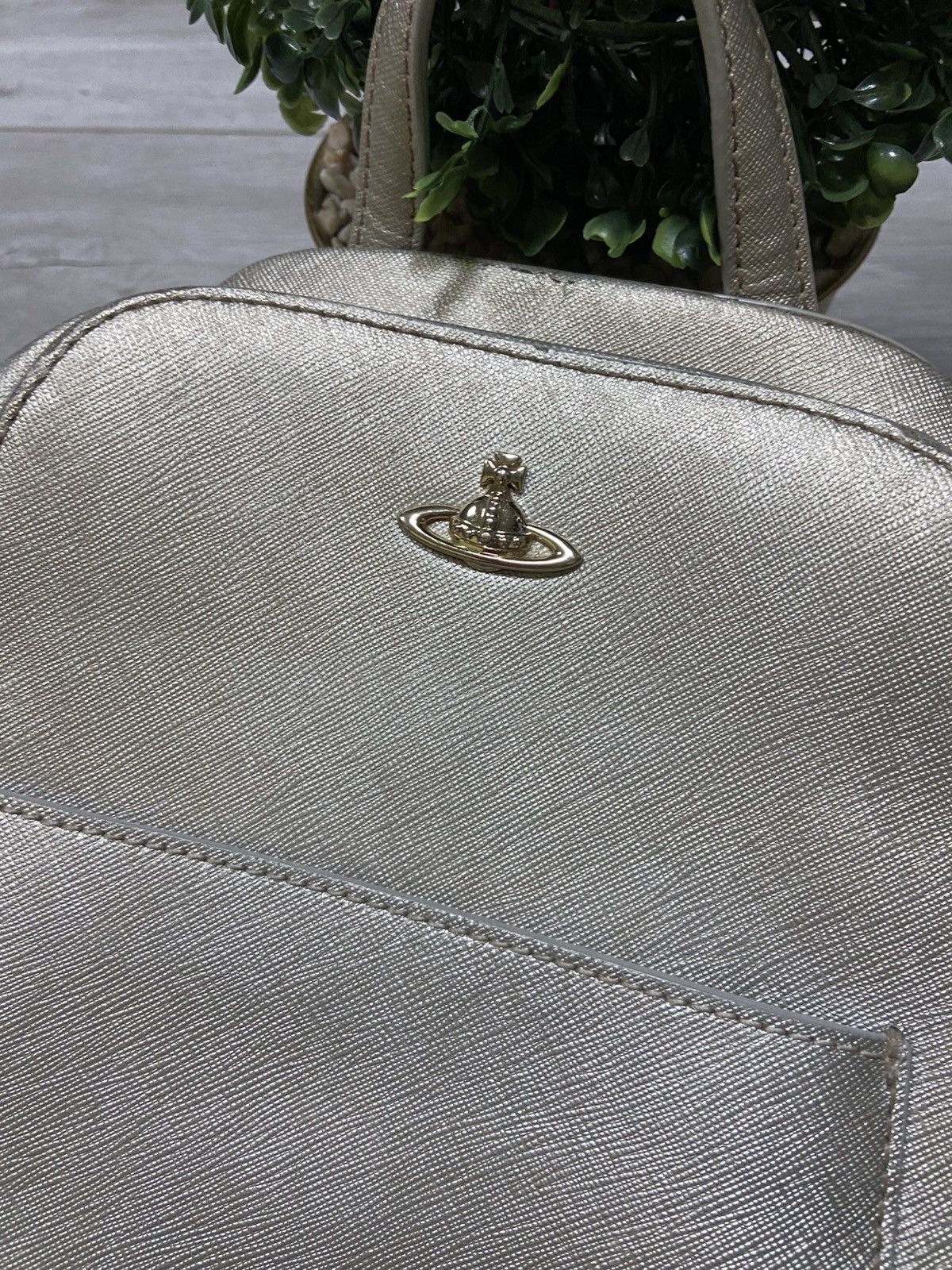 Vivienne Westwood Vivienne Westwood leather small backpack orb Size ONE SIZE - 5 Thumbnail