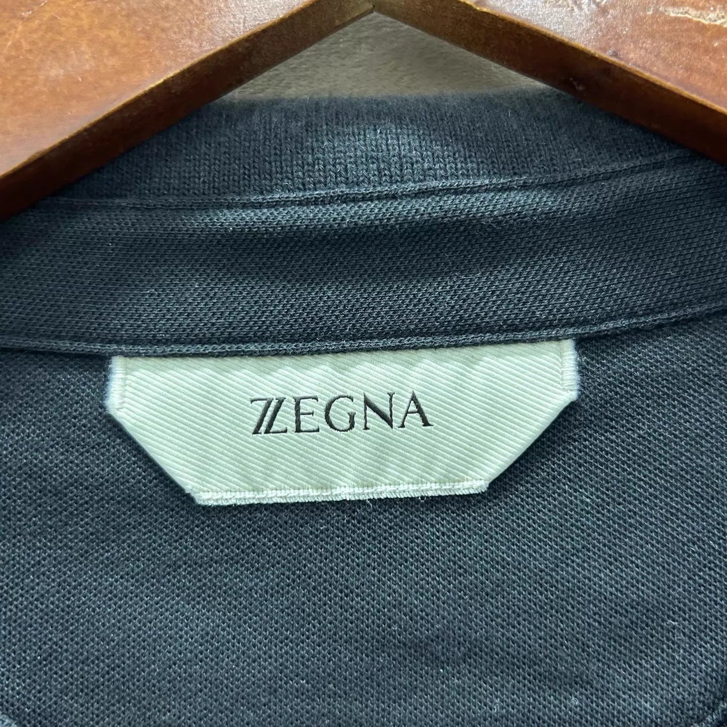 Ermenegildo Zegna Zegna 99 New Long Sleeve Solid Color Polo Shirt XXL Size US XXL / EU 58 / 5 - 3 Thumbnail