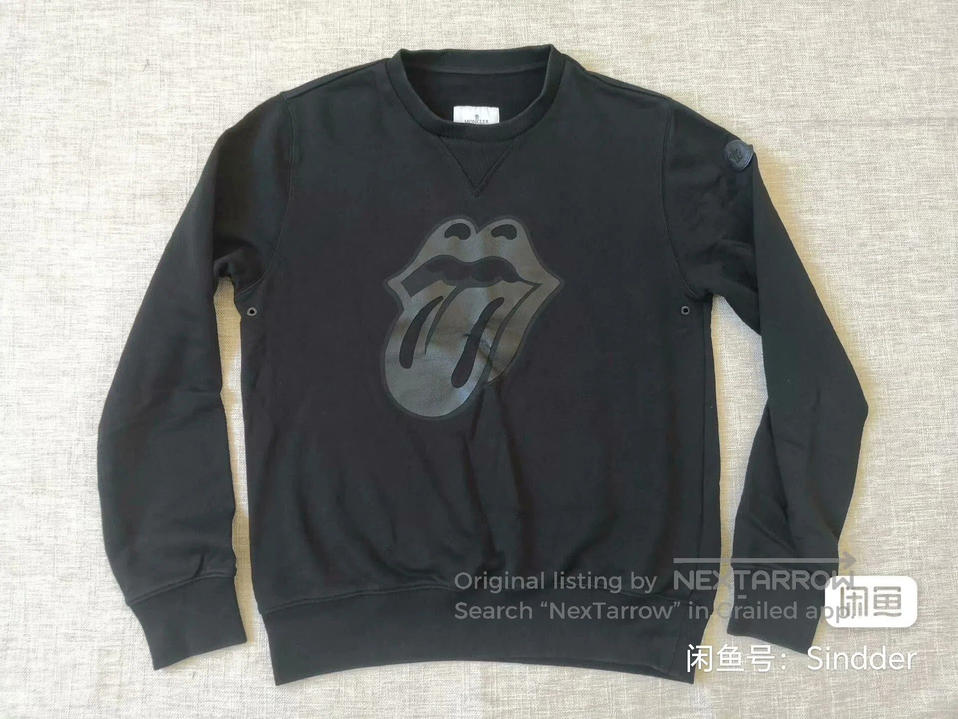 Moncler Moncler x Rolling Stones Men's Sweatshirt. Size US M / EU 48-50 / 2 - 1 Thumbnail
