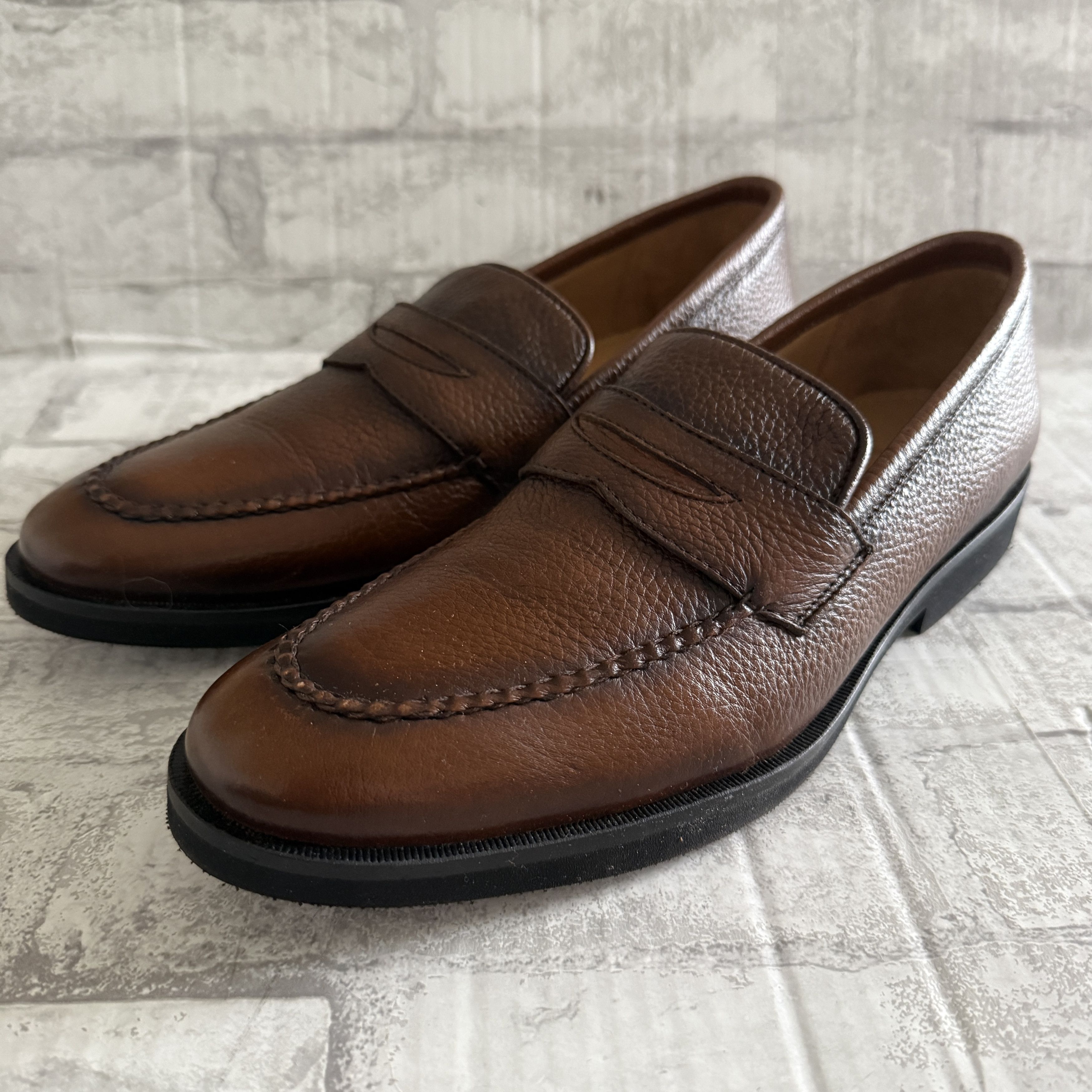 Alan Paine Alan Payne Cole Deerskin Stitched Comfort Men Penny Loafer 9 Size US 9 / EU 42 - 6 Thumbnail