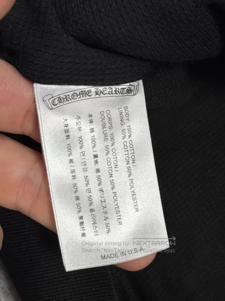 Chrome Hearts CHROME HEARTS Size L Waffle lining, classic Kirin arm zippe Size US L / EU 52-54 / 3 - 5 Thumbnail