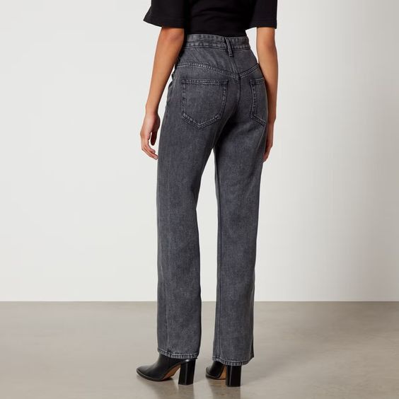 Isabel Marant Etoile Isabel Marant Étoile Belvira Wide Leg Denim Jeans Size 30" / US 8 / IT 44 - 3 Thumbnail