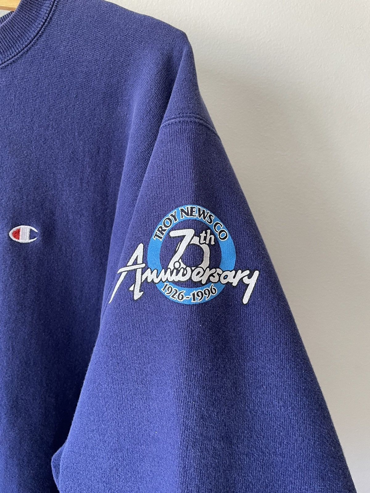 Champion Vintage 90s Champion Reverse Weave News Crew Size US XXL / EU 58 / 5 - 8 Thumbnail