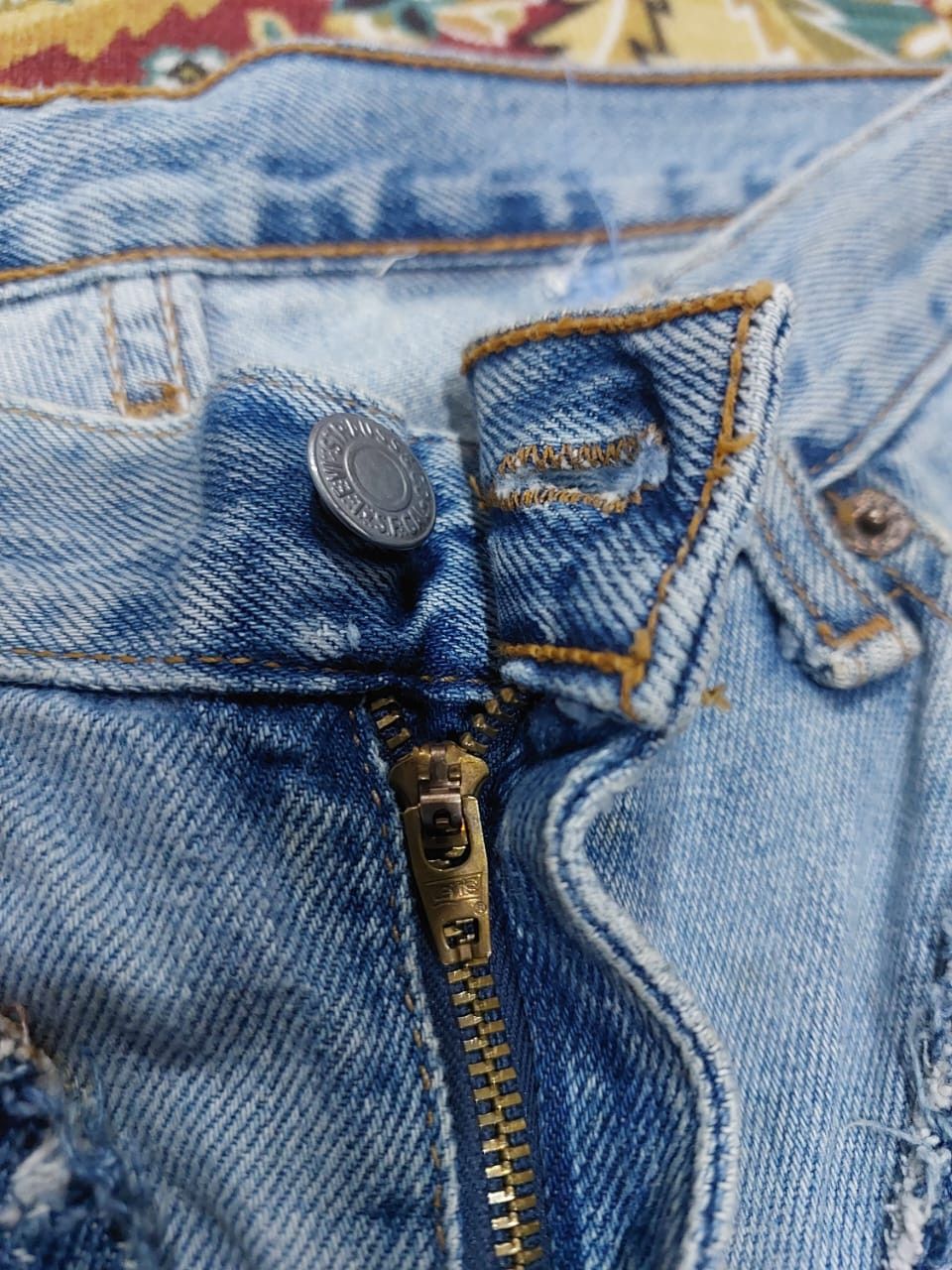 Levi's Vintage Clothing Levis custom Multi pocket Patchworks Jeans Size 31 Size US 31 - 7 Thumbnail