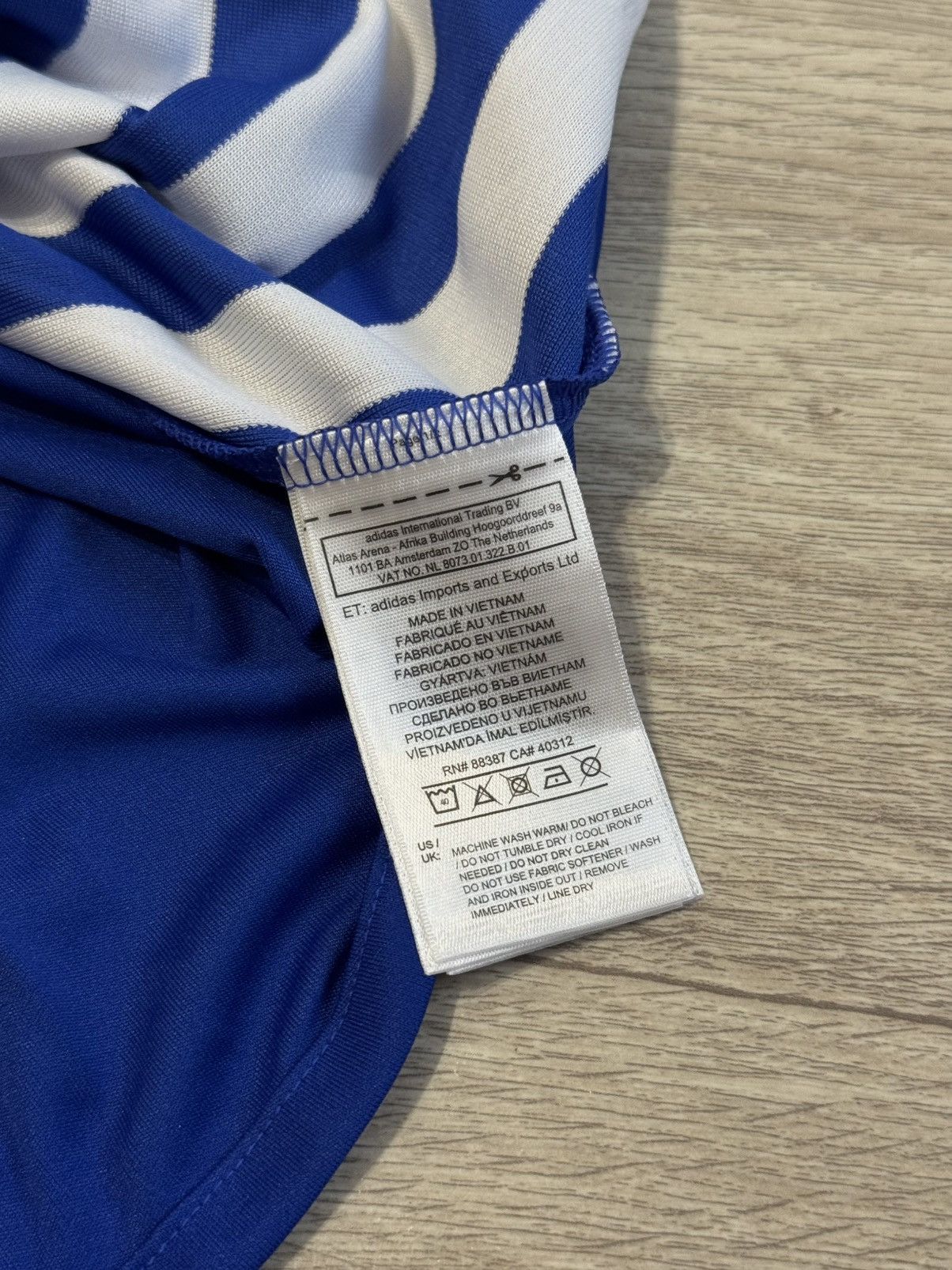 Adidas 🔷Adidas Real Sociedad 2017/18 Soccer jersey🔷 Size US XL / EU 56 / 4 - 6 Thumbnail