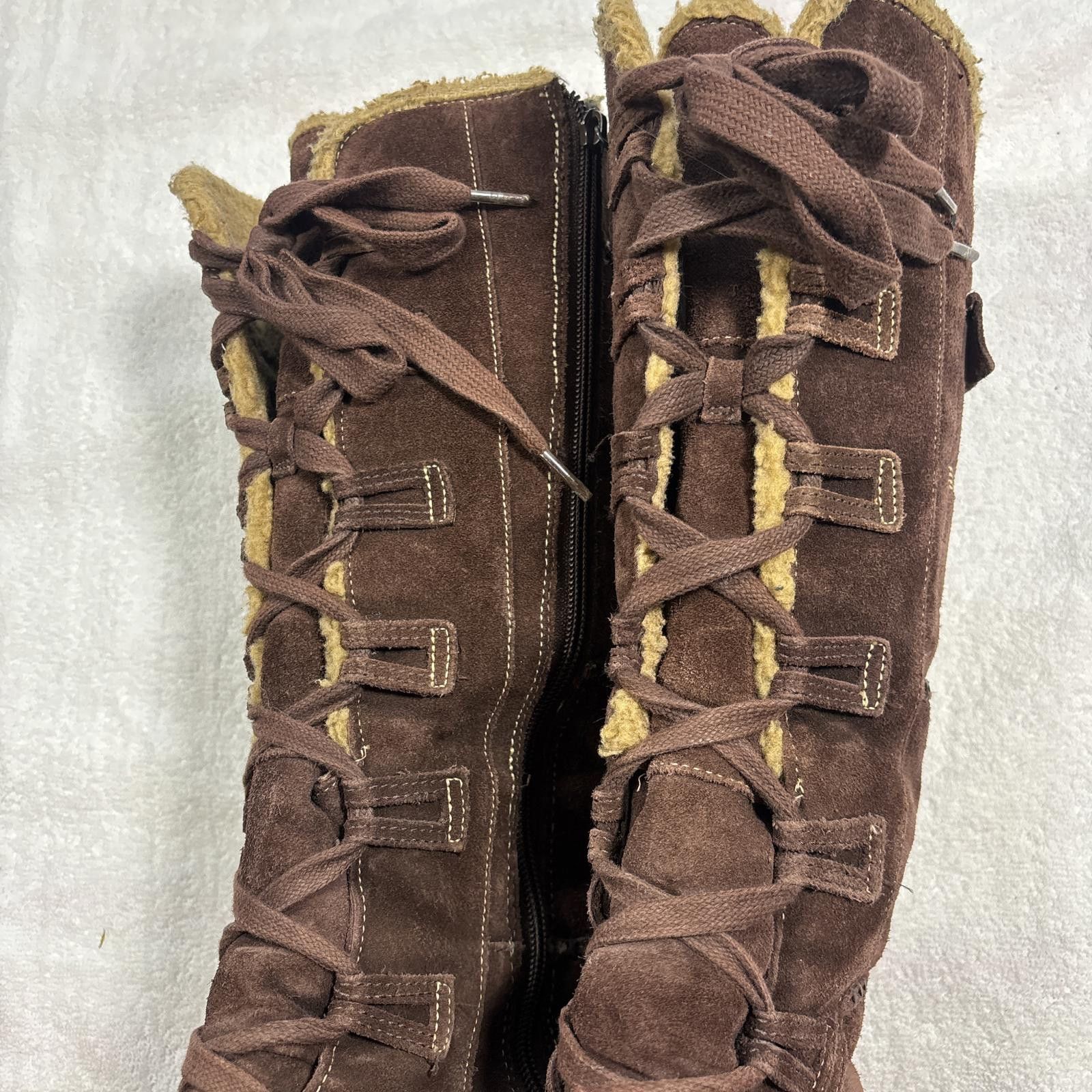 Timberland vintage timberland suede snow fur boots Size ONE SIZE - 2 Thumbnail