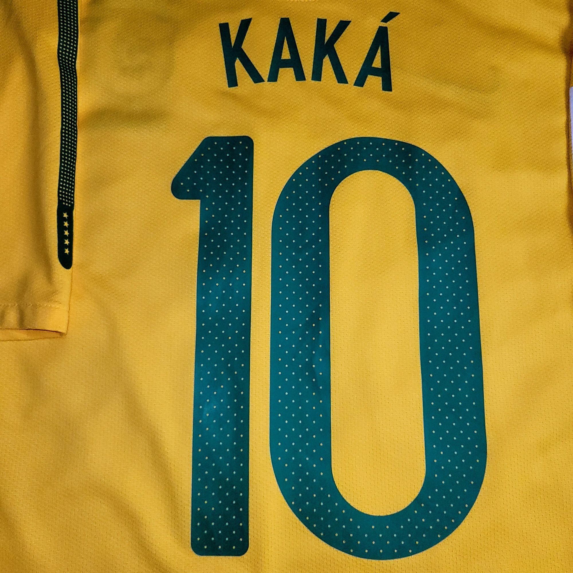 Nike Kaka Brazil WORLD CUP 2010 Soccer Jersey Shirt L Size US L / EU 52-54 / 3 - 3 Thumbnail