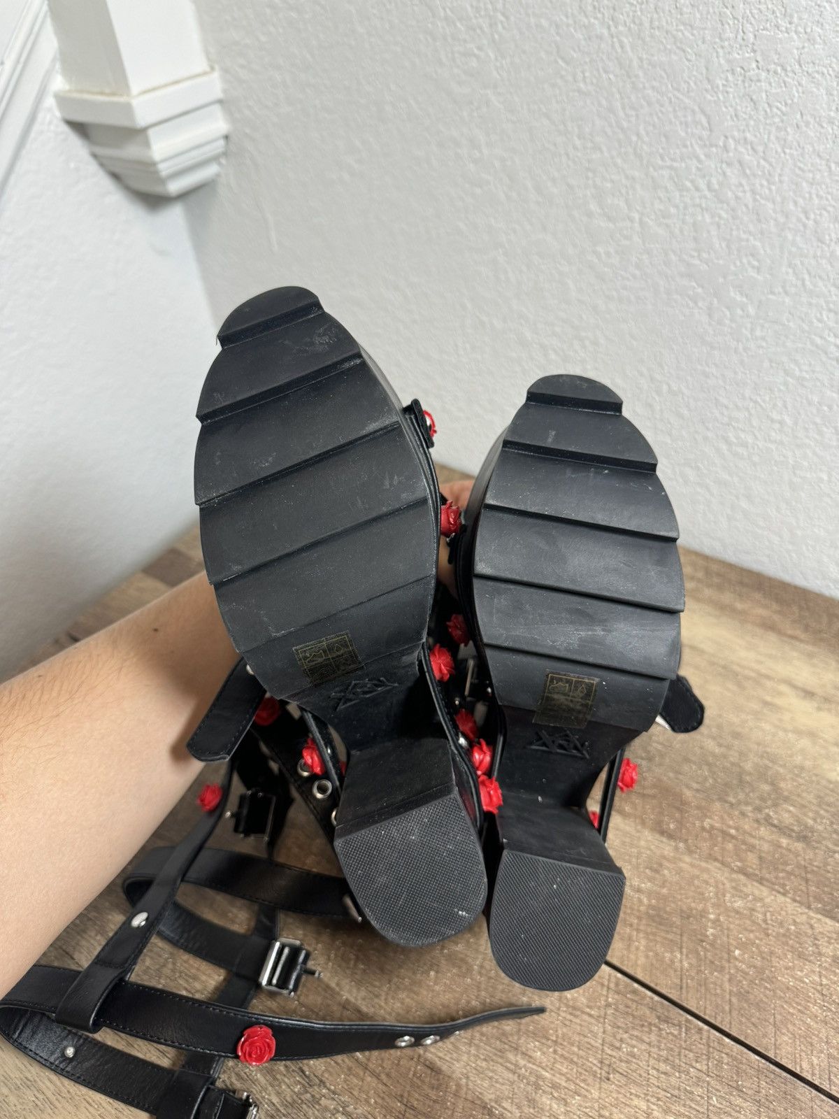 Other YRU Nightcall Hi Platform Heels Rose NEW Womens Size 8 Size US 8 / IT 38 - 6 Thumbnail