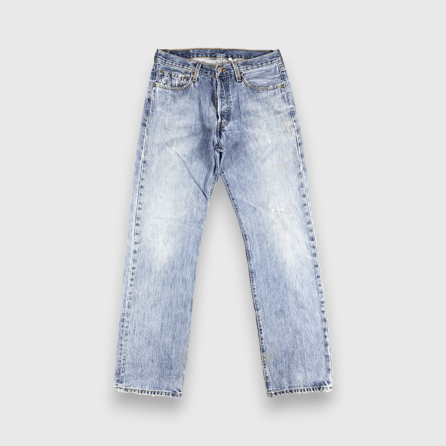 Levi's Vintage 90s Blue Wash Levis 501 Jeans-J2044 Size US 33 - 1 Thumbnail