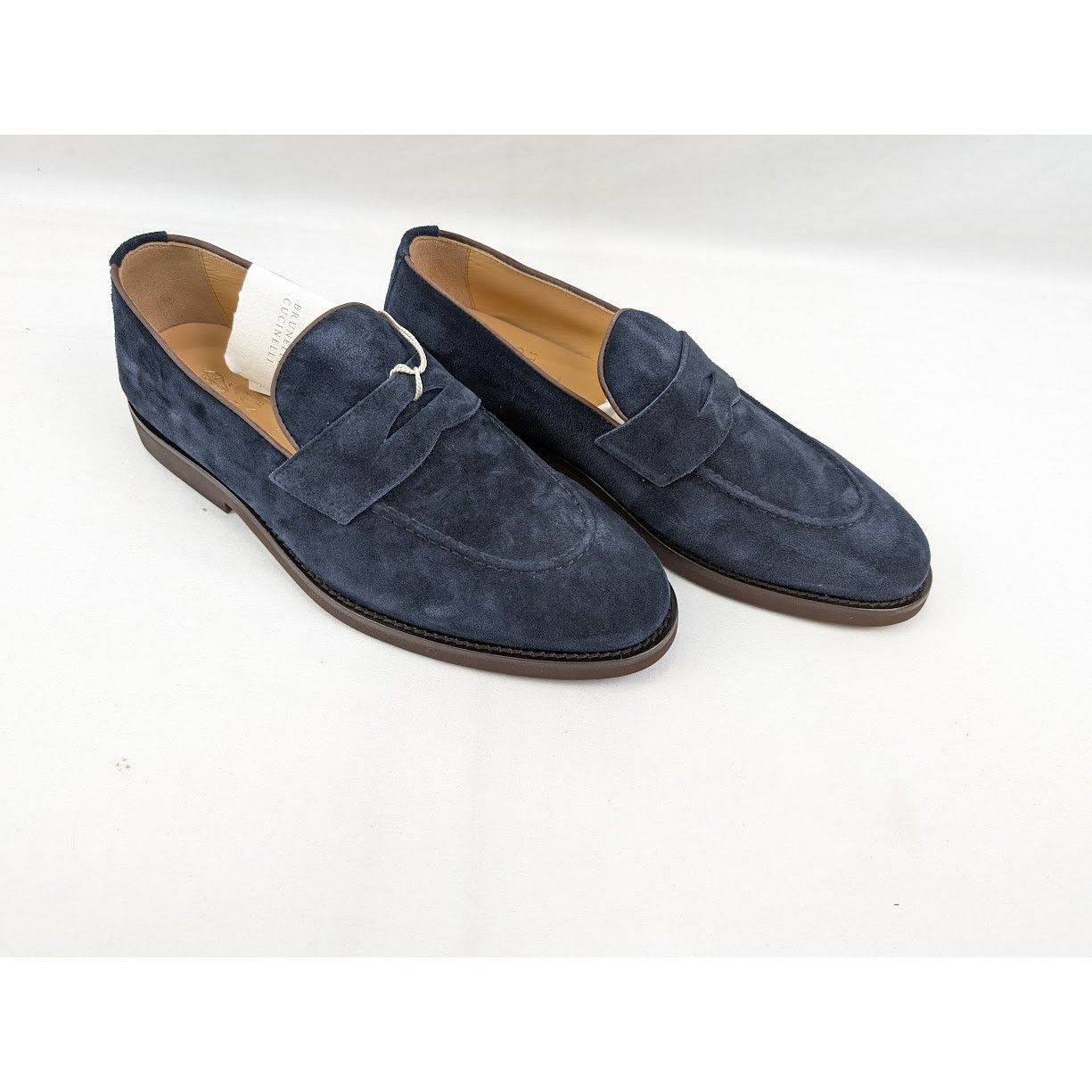 Brunello Cucinelli o1rshd1 Formal Shoes in Blue Size US 10 / EU 43 - 12 Thumbnail