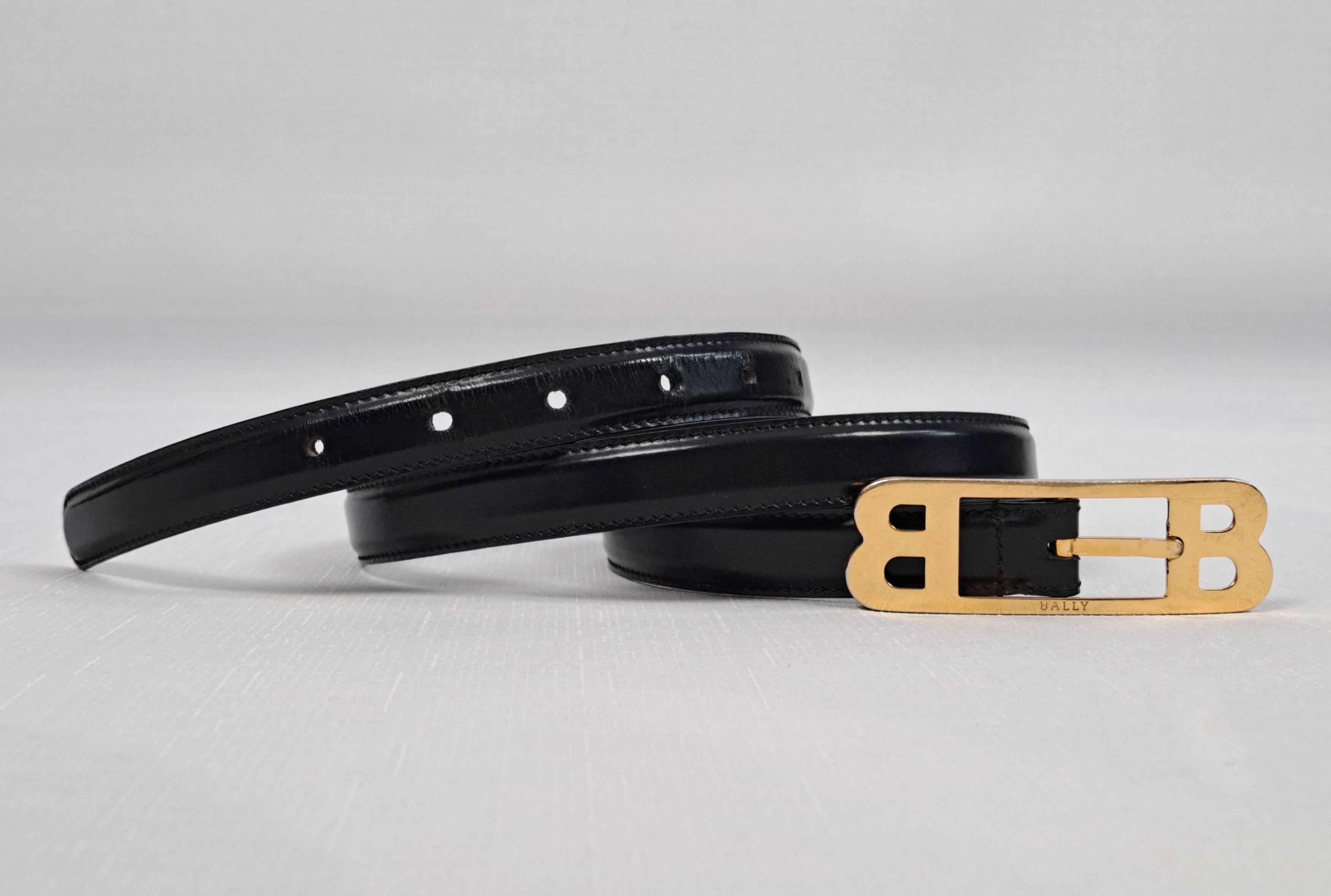 Bally × Vintage Vintage Bally black belt. Made in Italy Size ONE SIZE - 2 Thumbnail