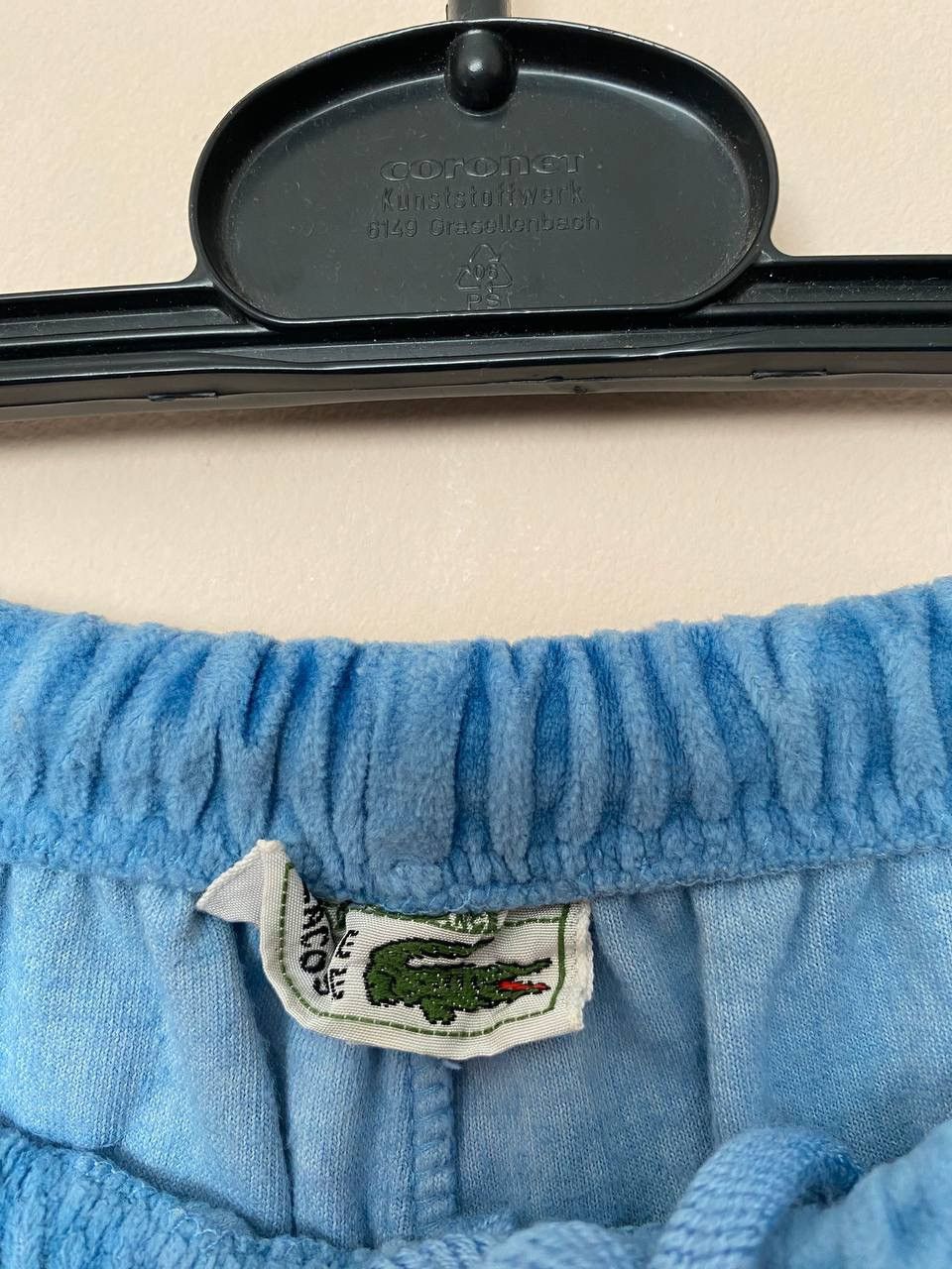 Lacoste × Vintage Very rare‼️ Vintage Lacoste Sport Woman Velour Blue Tracksuit Size M / US 6-8 / IT 42-44 - 13 Thumbnail