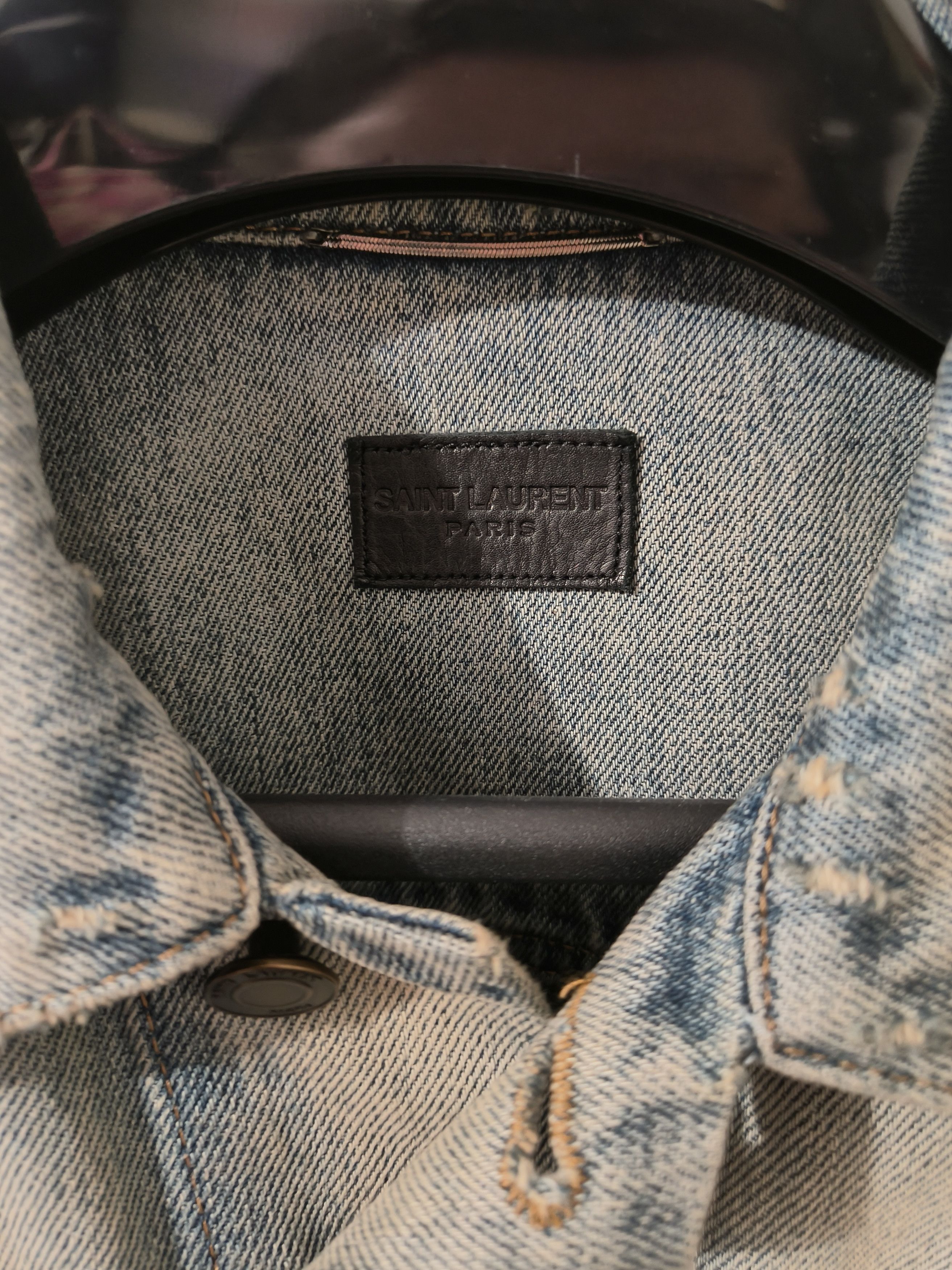 Saint Laurent Paris Saint Laurent denim jacket Size US S / EU 44-46 / 1 - 6 Thumbnail