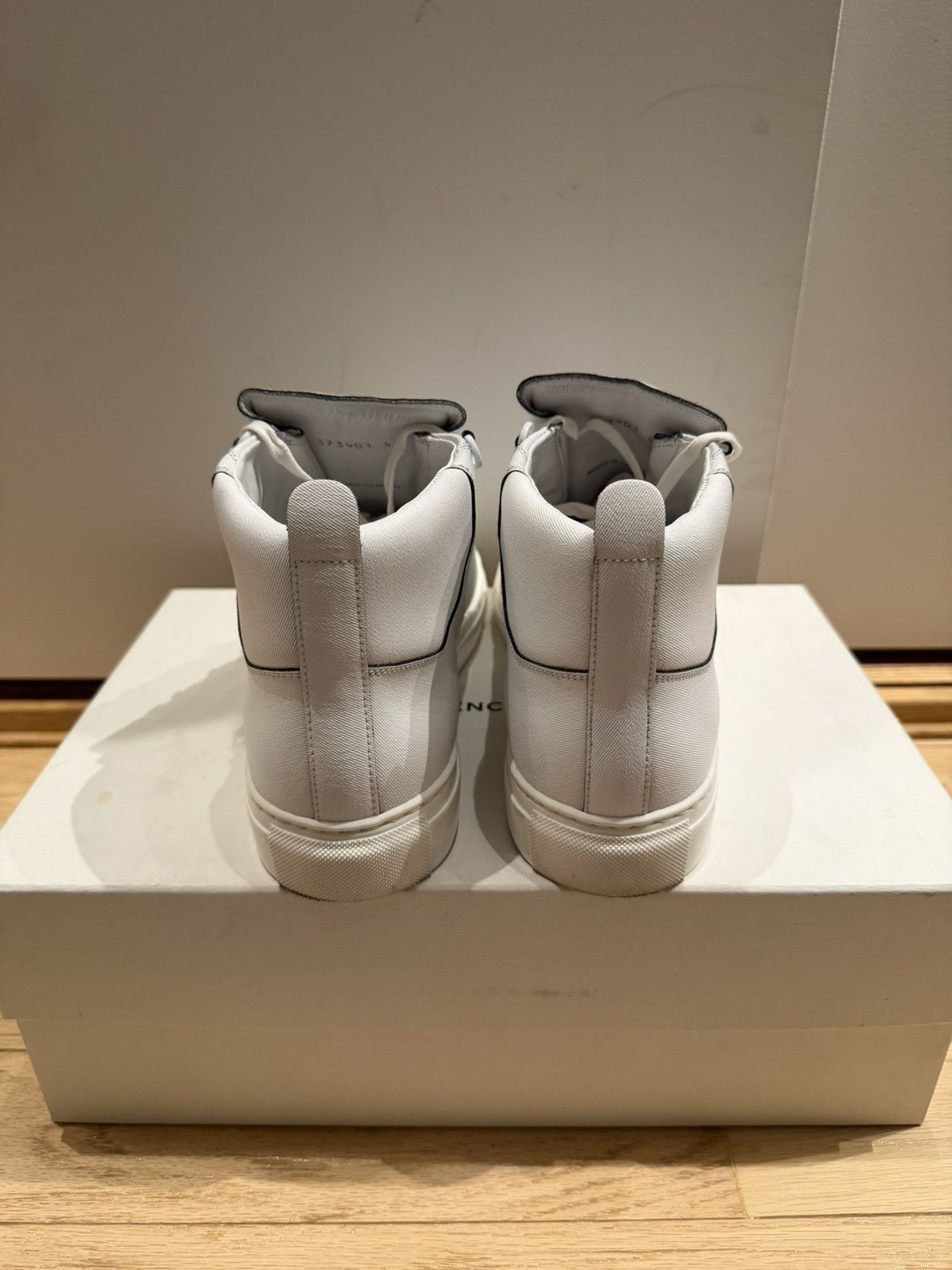Balenciaga Balenciaga Arena High White Canvas Leather size 41 Size US 8 / EU 41 - 6 Thumbnail