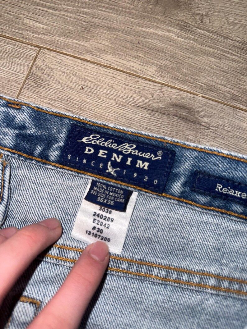 JNCO custom y2k flared flower light wash denim Size US 35 - 6 Thumbnail