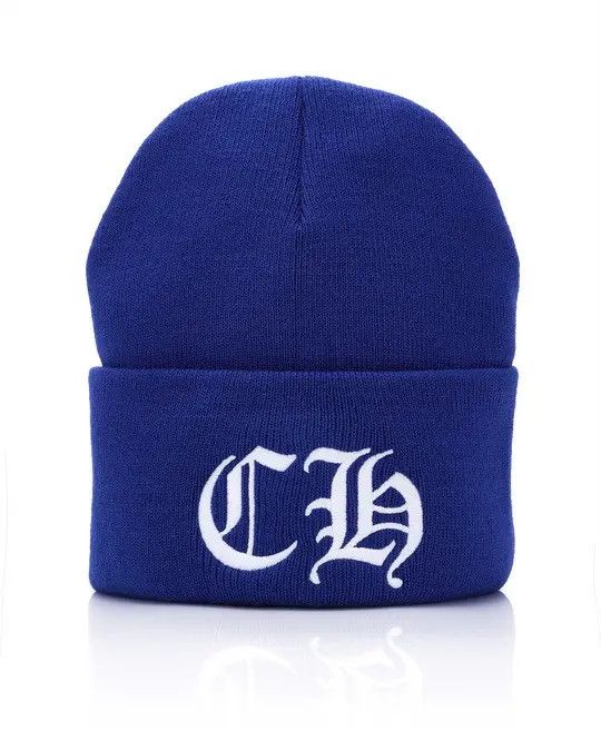 Chrome Hearts Chrome Hearts Blue Watch Cap Beanie Size ONE SIZE - 1 Thumbnail