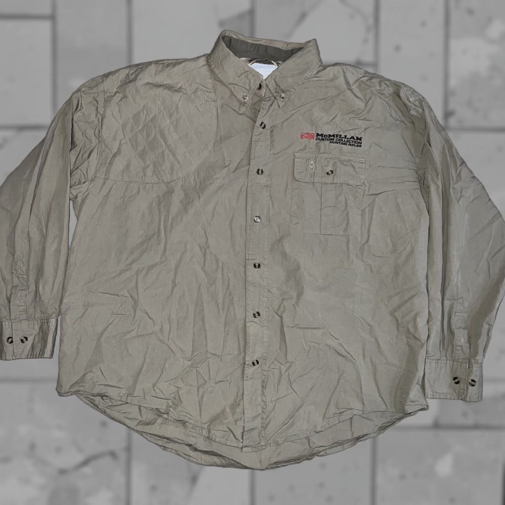 Joe Browns Bob Allen Vented Brown Hunting Shirt Mens Size 2XL Size US XXL / EU 58 / 5 - 1 Thumbnail