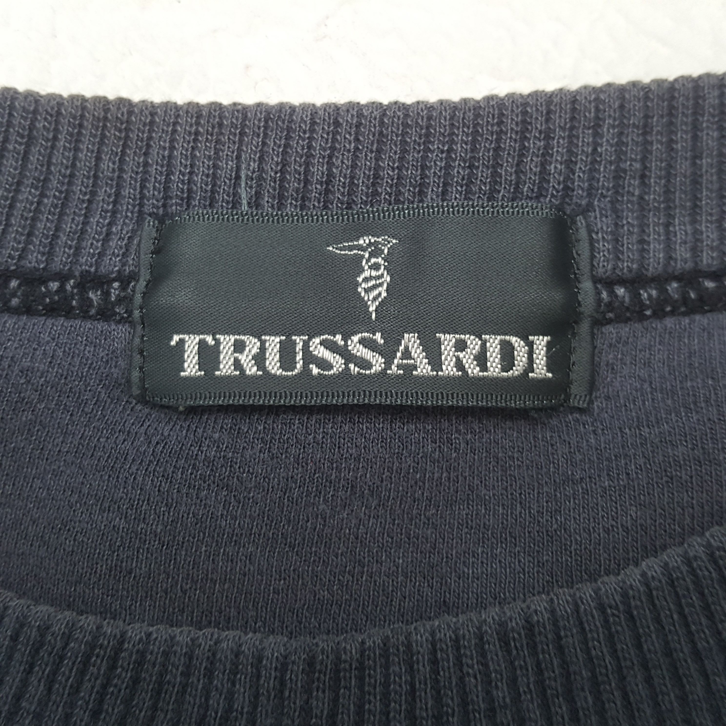 Trussardi Vintage Trussardi Italian Fashion Brand Sweatshirt 33 Size US XL / EU 56 / 4 - 5 Thumbnail