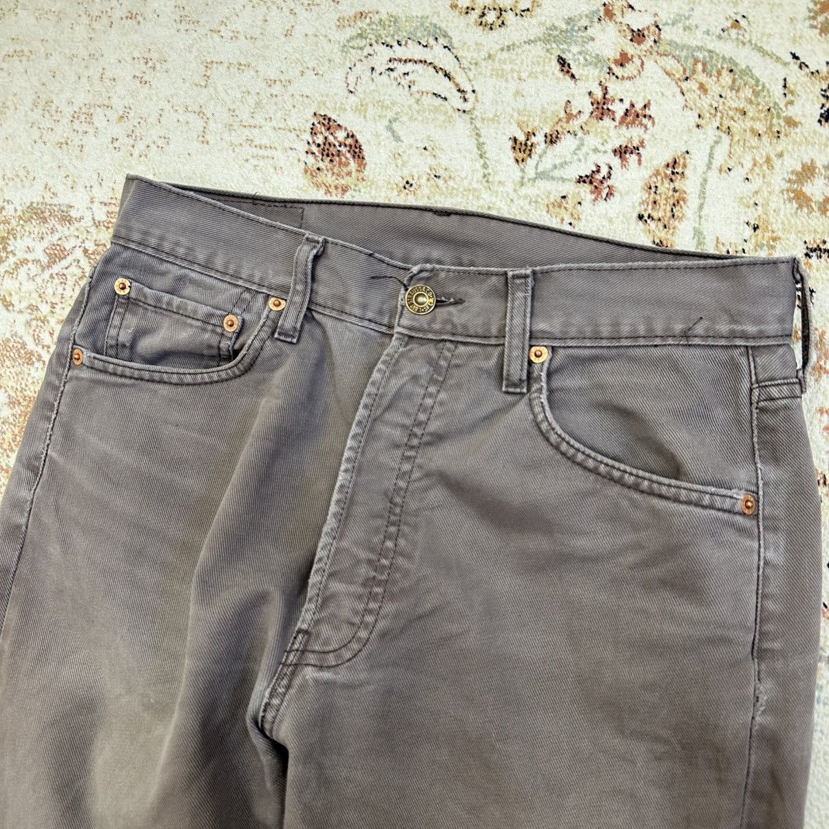 Levi's Vintage Clothing × Vintage Vintage Levi’s 551 Jeans W32xL36 Old Money Hype Y2K 00s Size US 32 / EU 48 - 6 Thumbnail