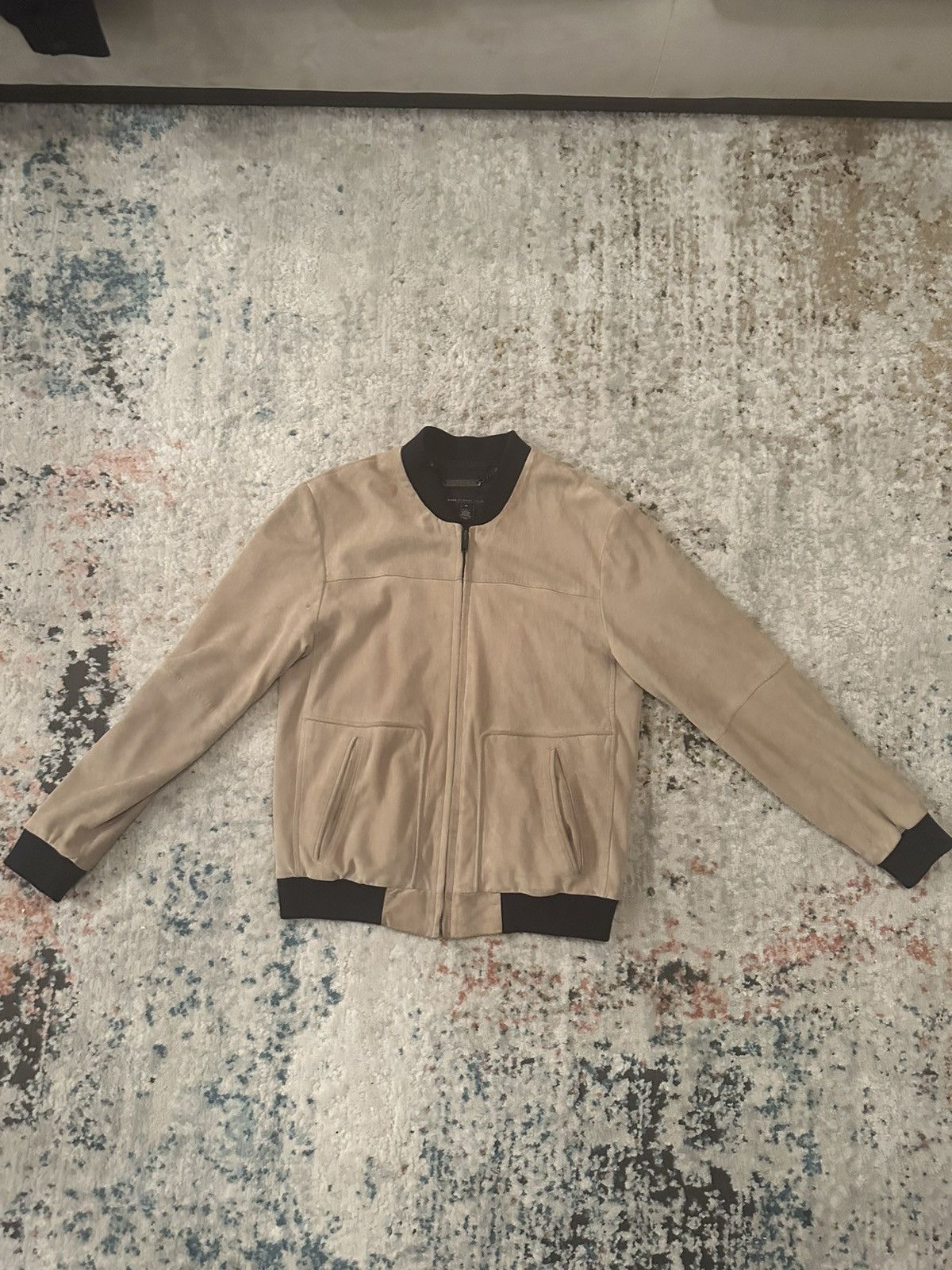 image of Marc By Marc Jacobs Bomber Size XL in Tan, Men's