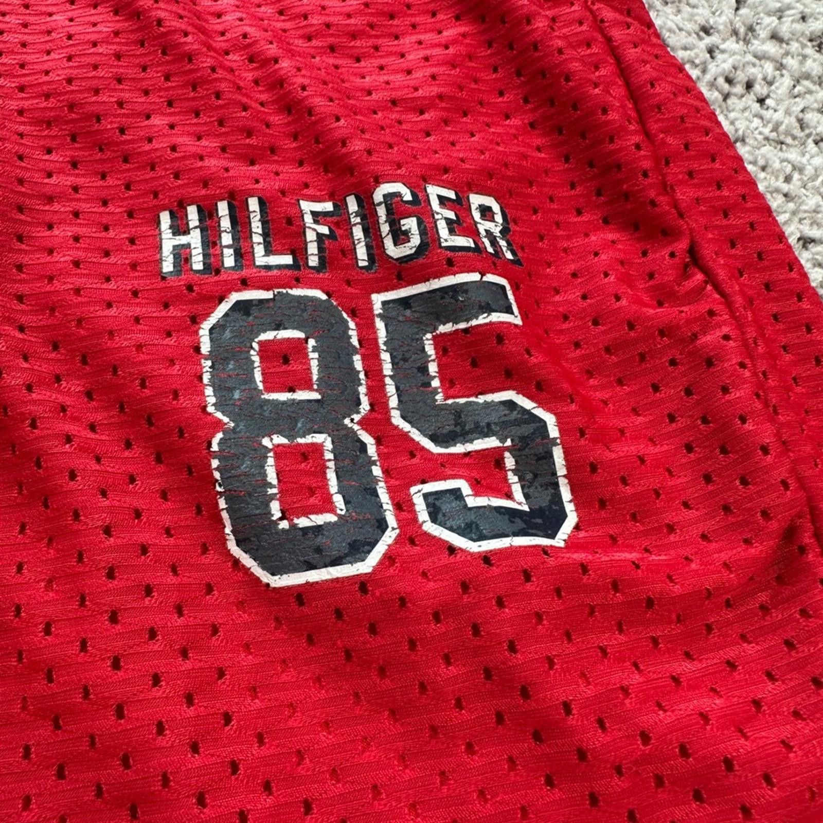 Tommy Hilfiger Tommy Hilfiger Athletic Shorts 85 Logo Men's Size S Red Mesh Size US 30 / EU 46 - 4 Thumbnail