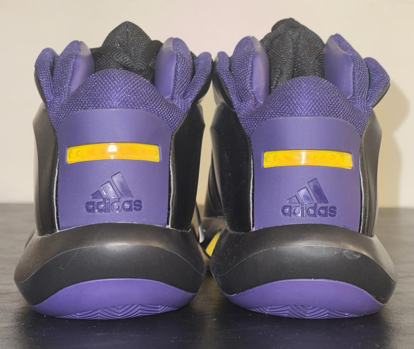 Adidas Adidas Crazy 1 Lakers Away 2023 Size 11 Mens Purple Black Size US 11 / EU 44 - 5 Thumbnail