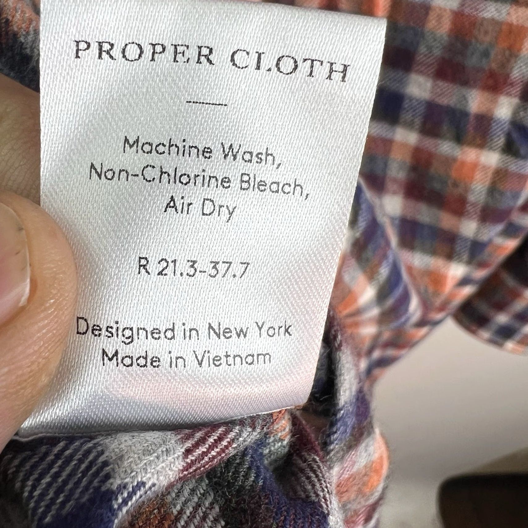 CLOT VINTAGE Cloth Plaid Flannel Button-Down Shirt Men's Size 4XL Cotton Casual Long Sleeve Size US XXL / EU 58 / 5 - 6 Thumbnail