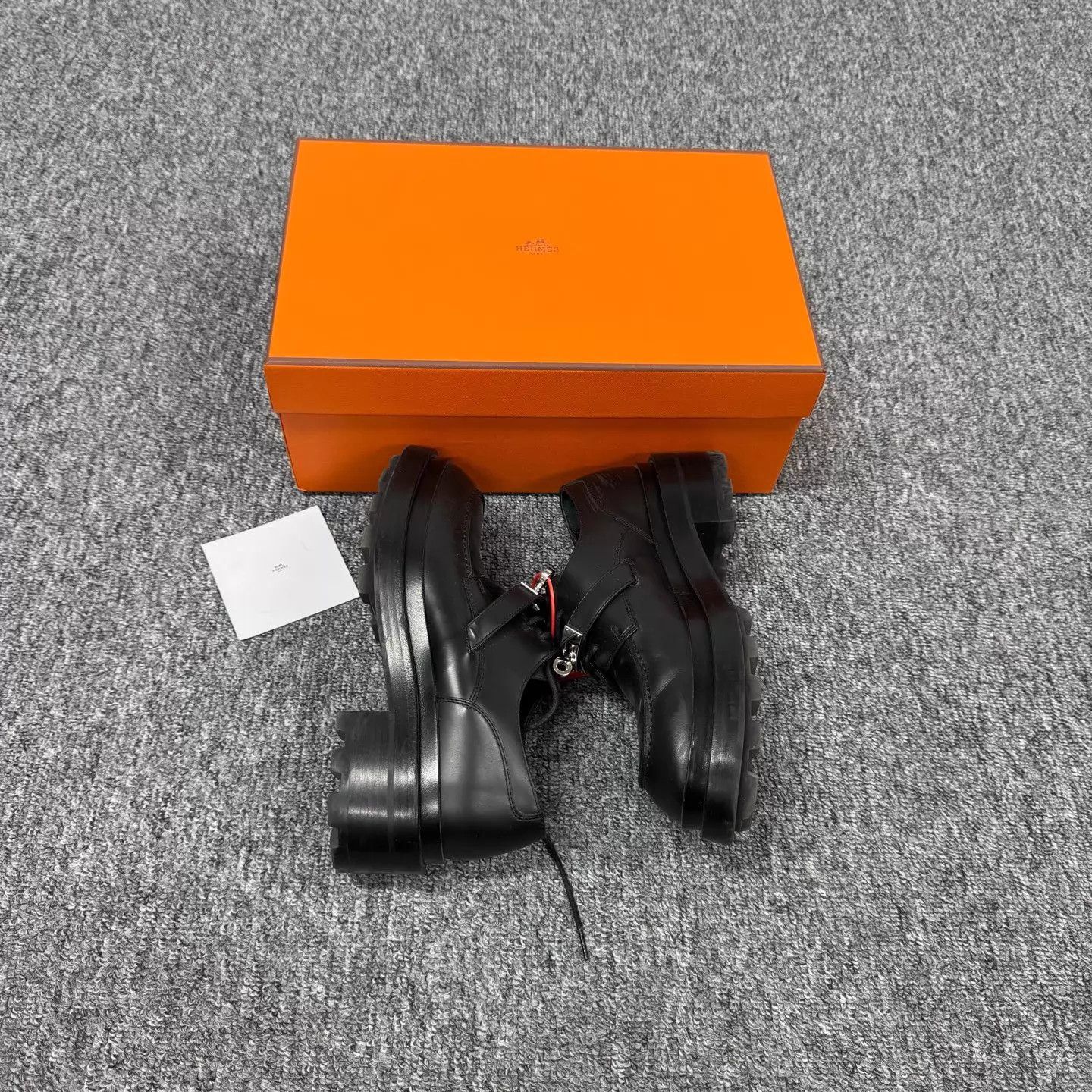 Hermes Hermes Kelly Silver Buckle Calfskin Loafer 99 New 36.5 Boxed Size US 6 / IT 36 - 4 Thumbnail