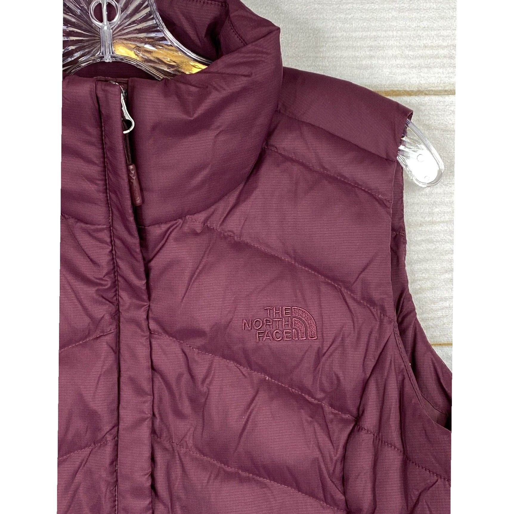 The North Face The North Face Vest Womens S Purple 550 Goose Down Aconcagua Puffer Jacket Zip Size S / US 4 / IT 40 - 2 Thumbnail
