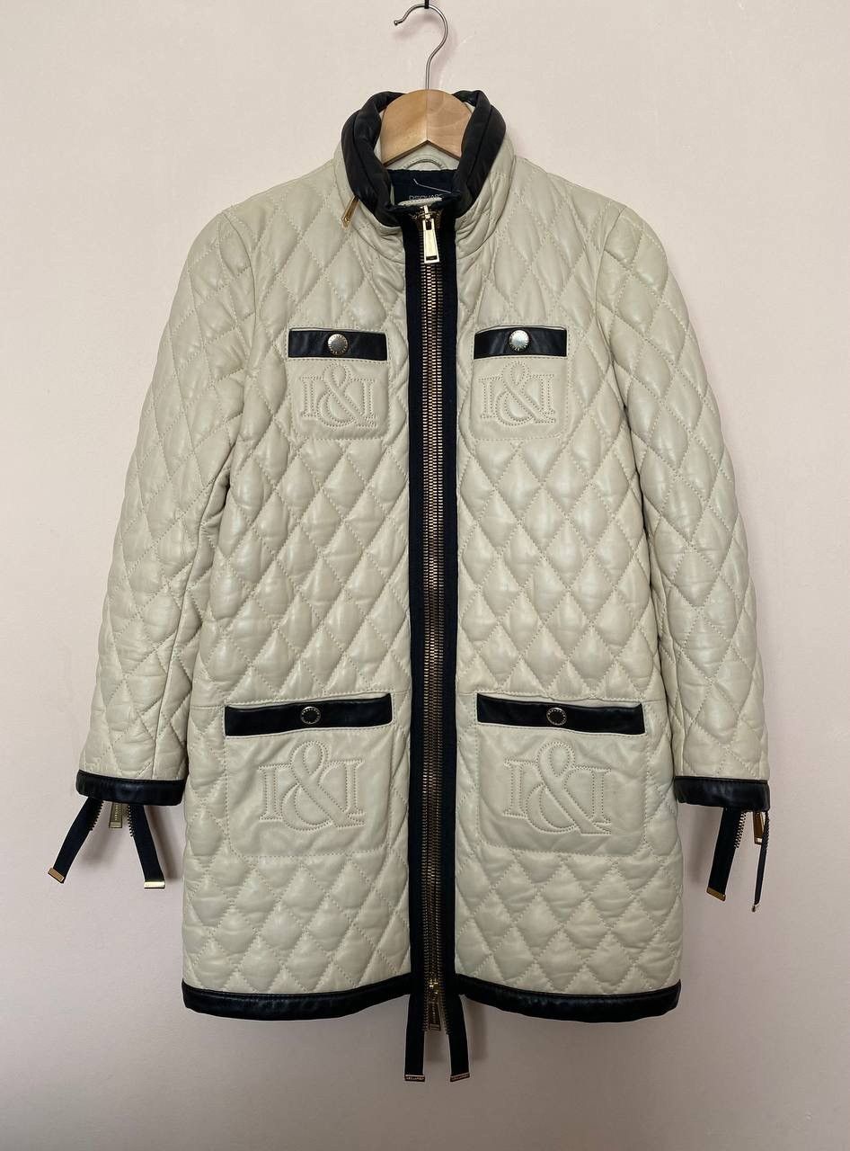 Dsquared2 RRP 4000$ WOMEN LEATHER COAT BY DSQUARED 2 Size S / US 4 / IT 40 - 1 Thumbnail