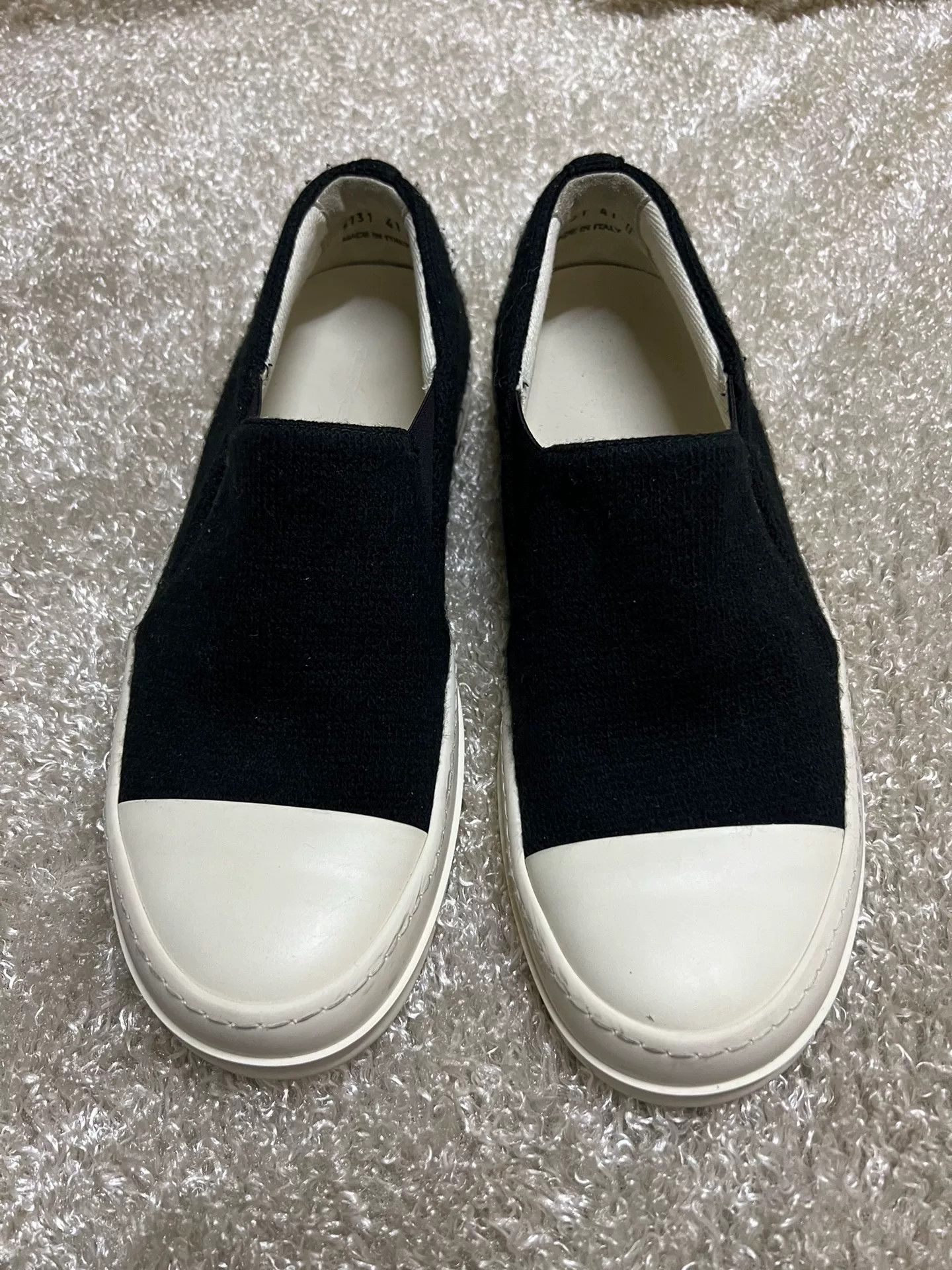 Rick Owens Rick Owens Men's Slip-On Casual Shoes Size US 8 / EU 41 - 1 Thumbnail