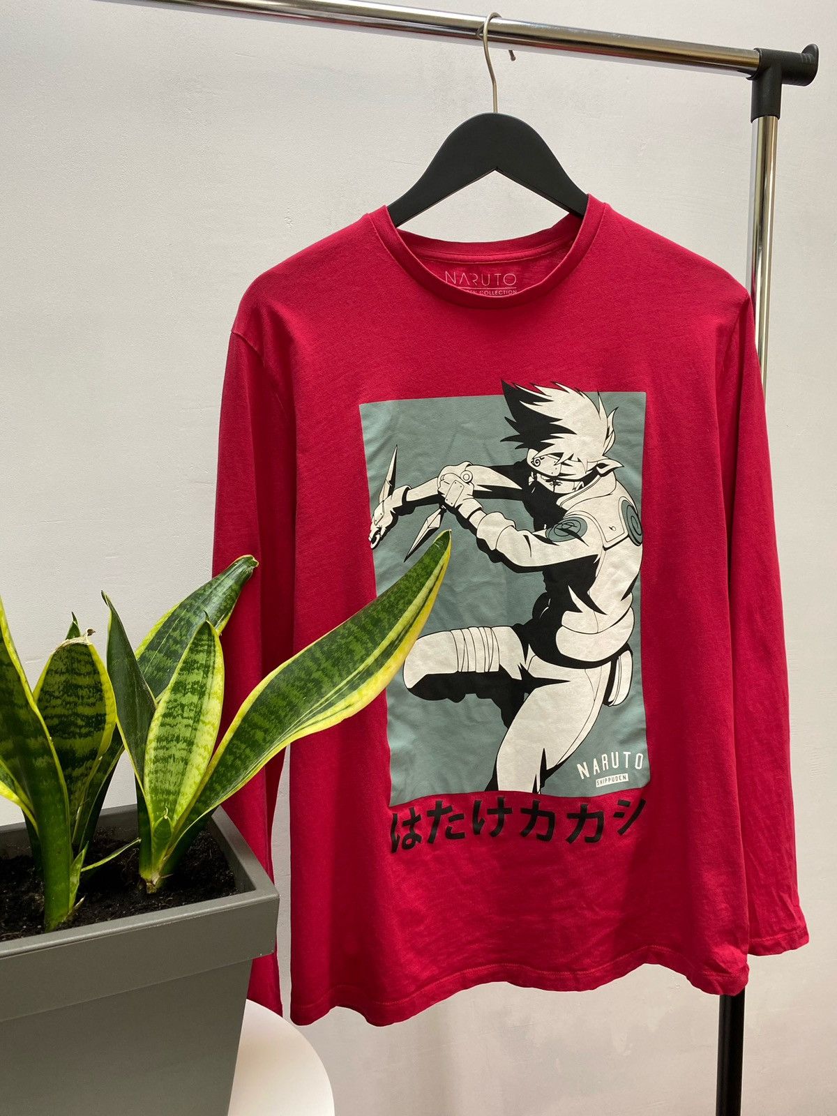 Anime × Japanese Brand × Vintage Naruto Shippuden Kakashi Hatake Long Sleeve T Shirt Size US L / EU 52-54 / 3 - 3 Thumbnail