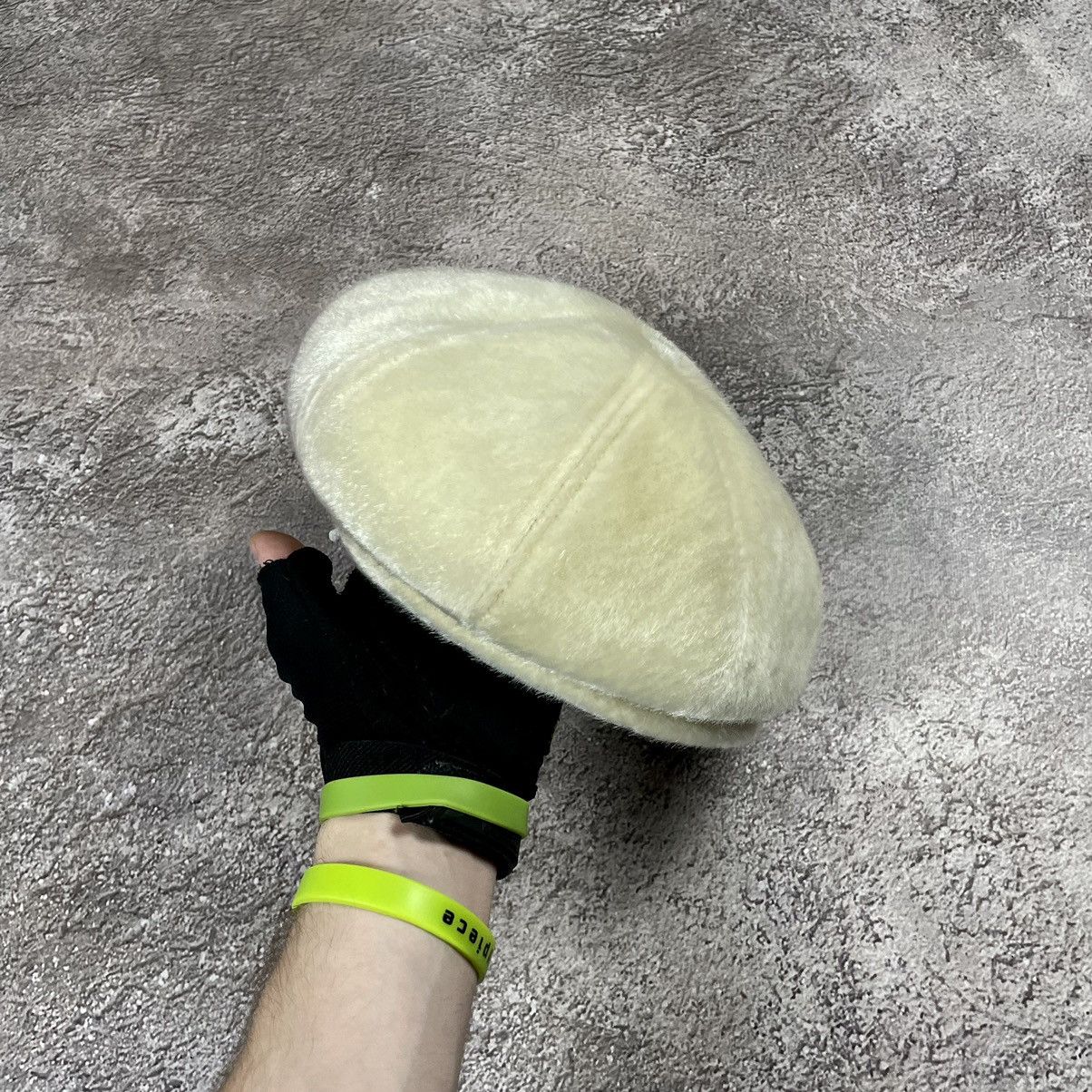Vintage Vintage 90s Cream Mohair Beanie Ushanka Hat Grunge Washed OS Size ONE SIZE - 3 Thumbnail