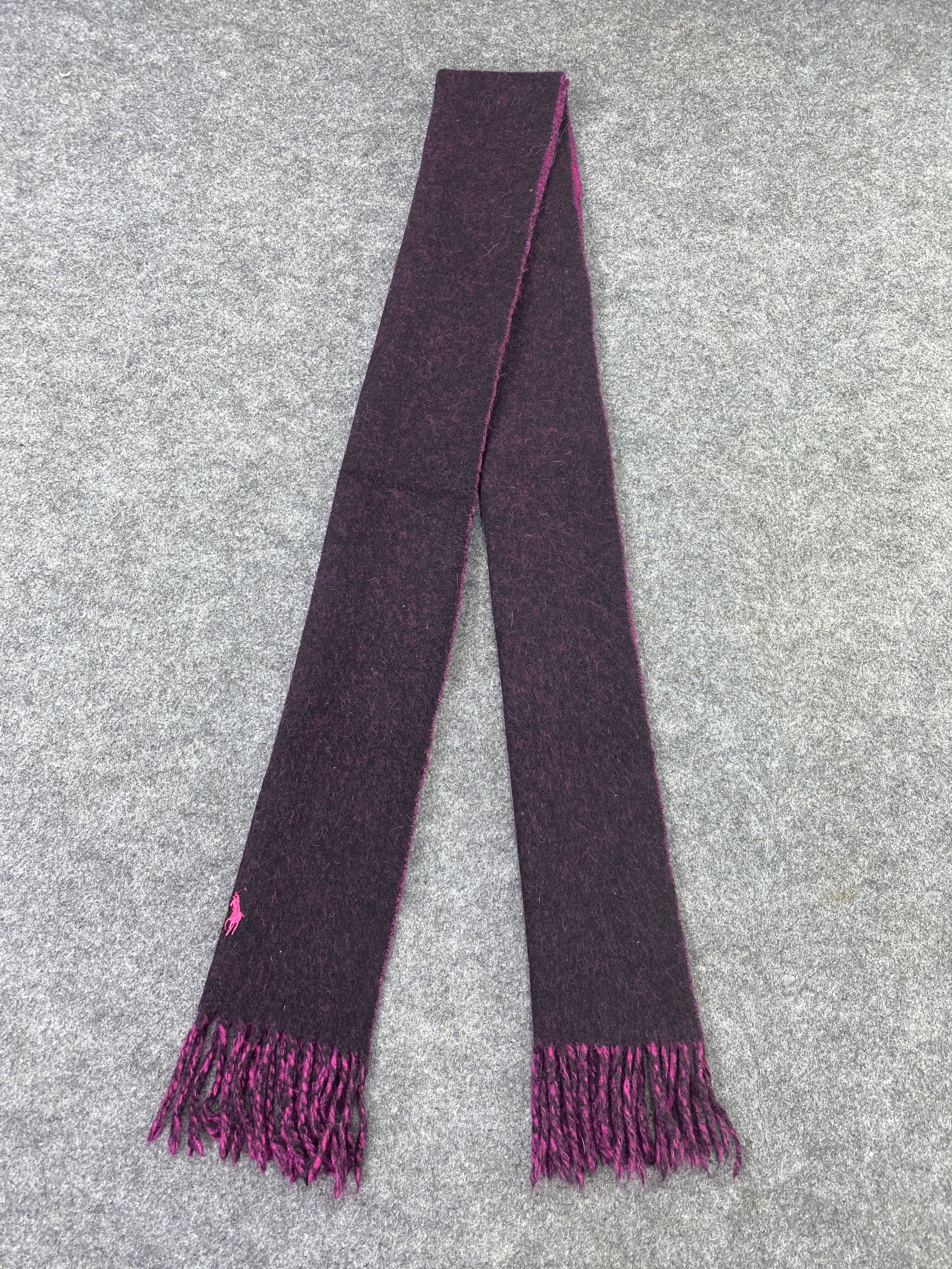 Polo Ralph Lauren × Vintage Polo Ralph Lauren Scarf / Muffler / Neckwear -T1040 Size ONE SIZE - 3 Thumbnail