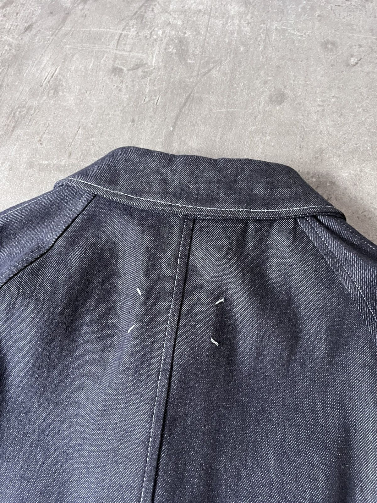 Maison Margiela Maison Margiela A/W 2018 denim coat navy Size US M / EU 48-50 / 2 - 3 Thumbnail
