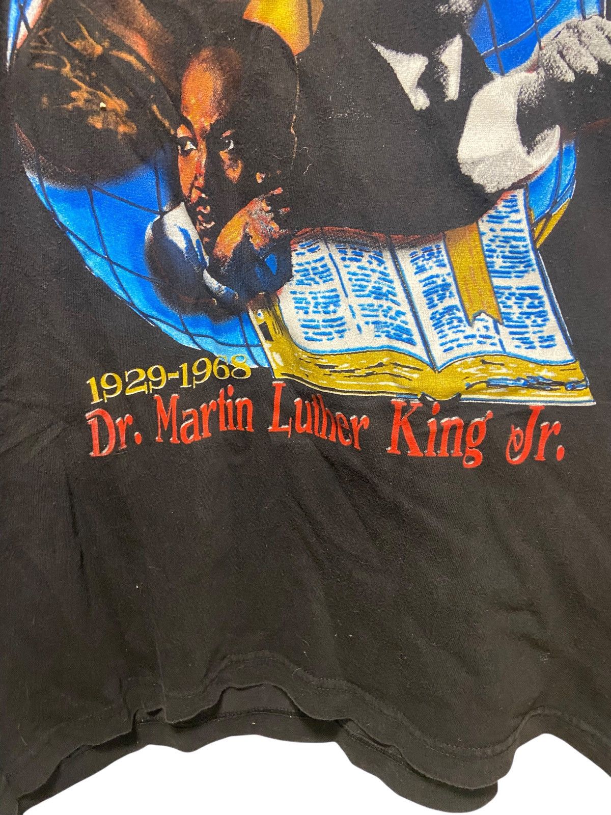 Vintage Vintage Martin Luther King Jr MLK T Shirt Mens Size L Size US L / EU 52-54 / 3 - 2 Thumbnail