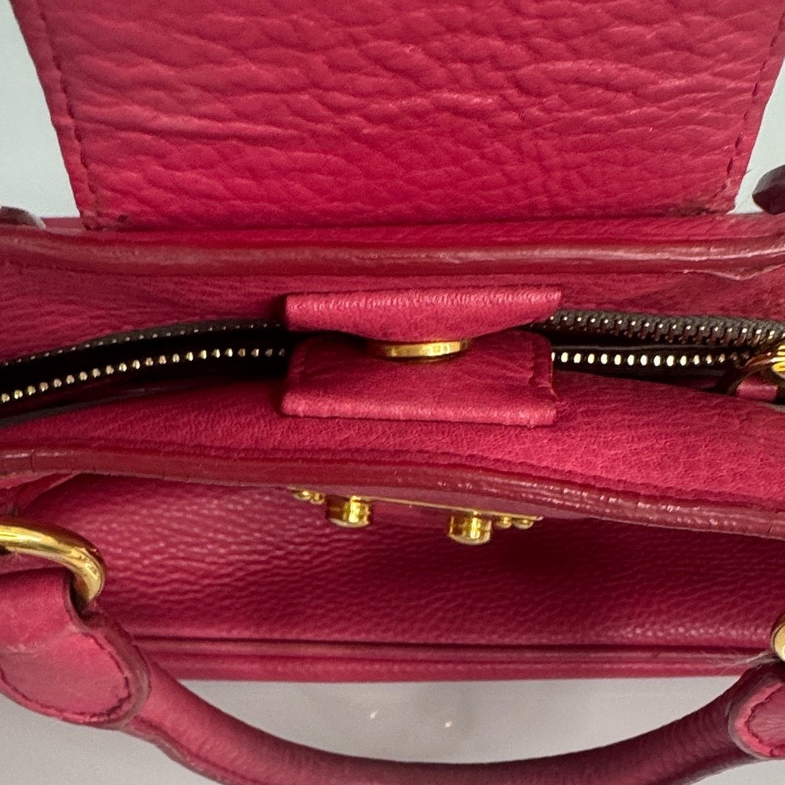 Miu Miu Miu Miu Madras Top-Handle Satchel Vintage | Late 2000s Size ONE SIZE - 13 Thumbnail