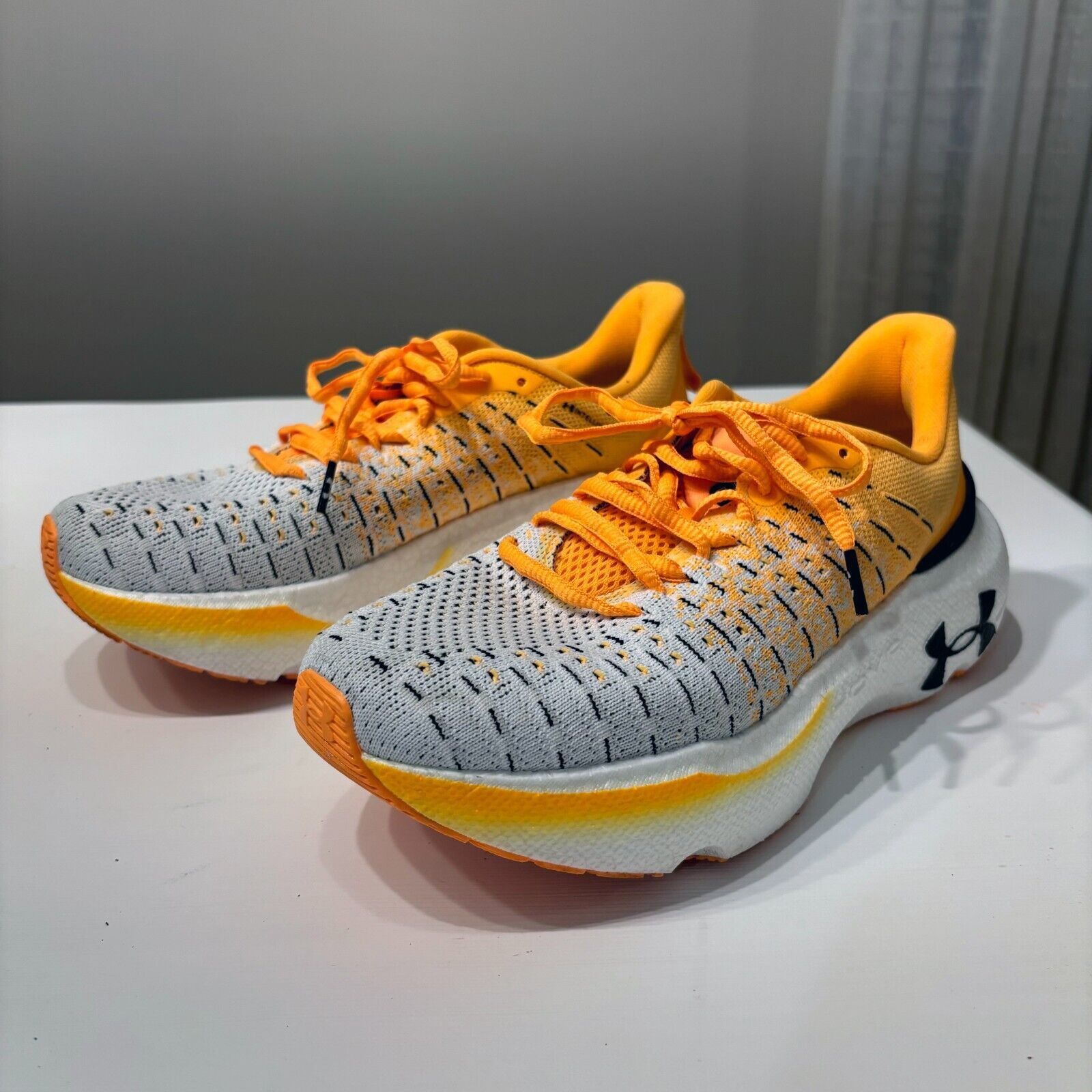 Under Armour Under Armour Infinite Elite Orange Women's Sneakers Sz 9 Size US 9 / IT 39 - 1 Thumbnail