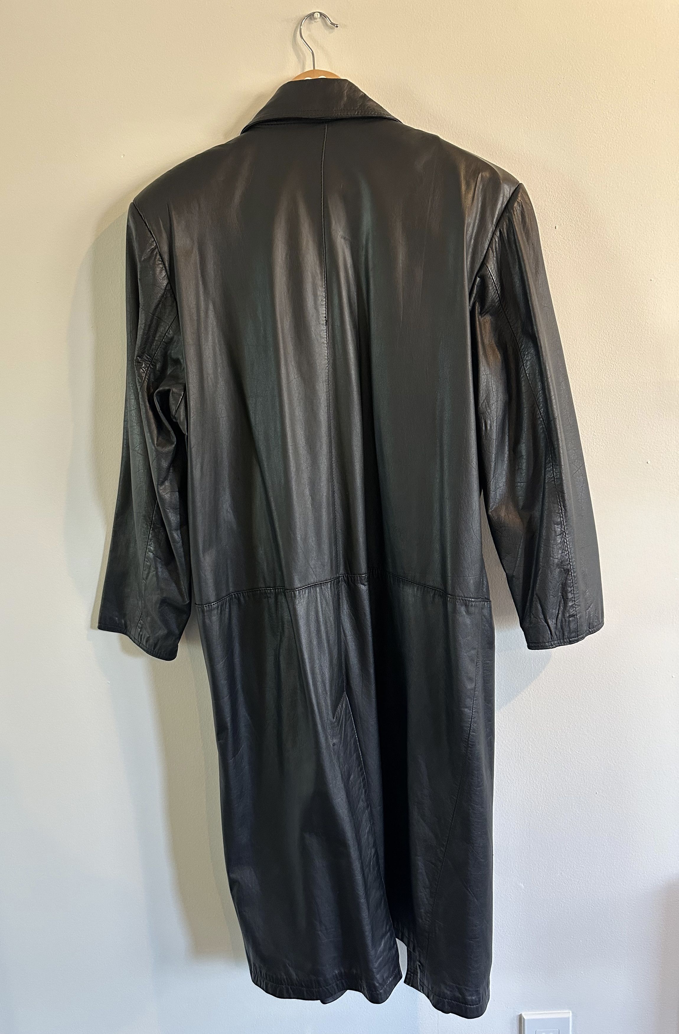 Yves Saint Laurent Vintage Yves Saint Laurent leather trench coat Size M / US 6-8 / IT 42-44 - 5 Thumbnail