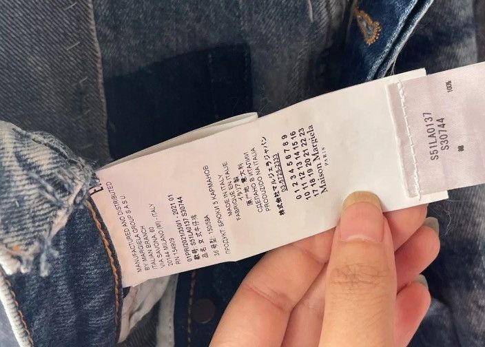 Maison Margiela Maison Margiela Mm6 Jeans Design - DMC-2508 Size US 32 / EU 48 - 4 Thumbnail