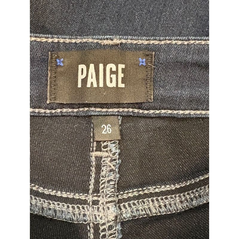 Paige Paige Skyline Skinny 5-Pocket Mid-Rise Jeans Size 26" / US 2 / IT 38 - 9 Thumbnail