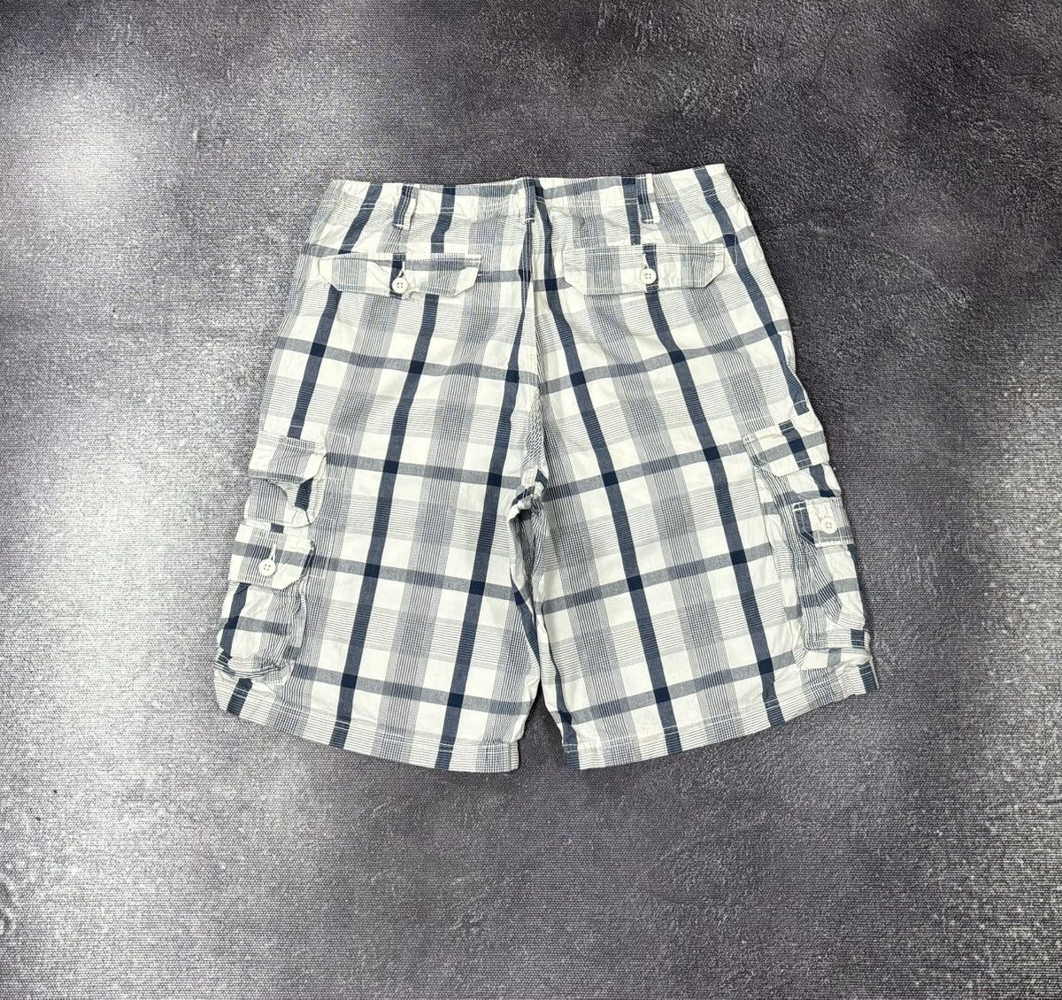 Lee Vintage Lee Dungarees Dad Hype Check USA Baggy Cargo Shorts Size US 36 / EU 52 - 2 Thumbnail