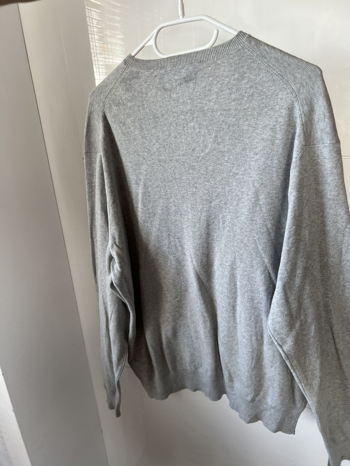 Designer ‼️POLO RALPH LAUREN KNIT LOGO PIMA COTTON V NECK SWEATER‼️ Size US XL / EU 56 / 4 - 10 Thumbnail