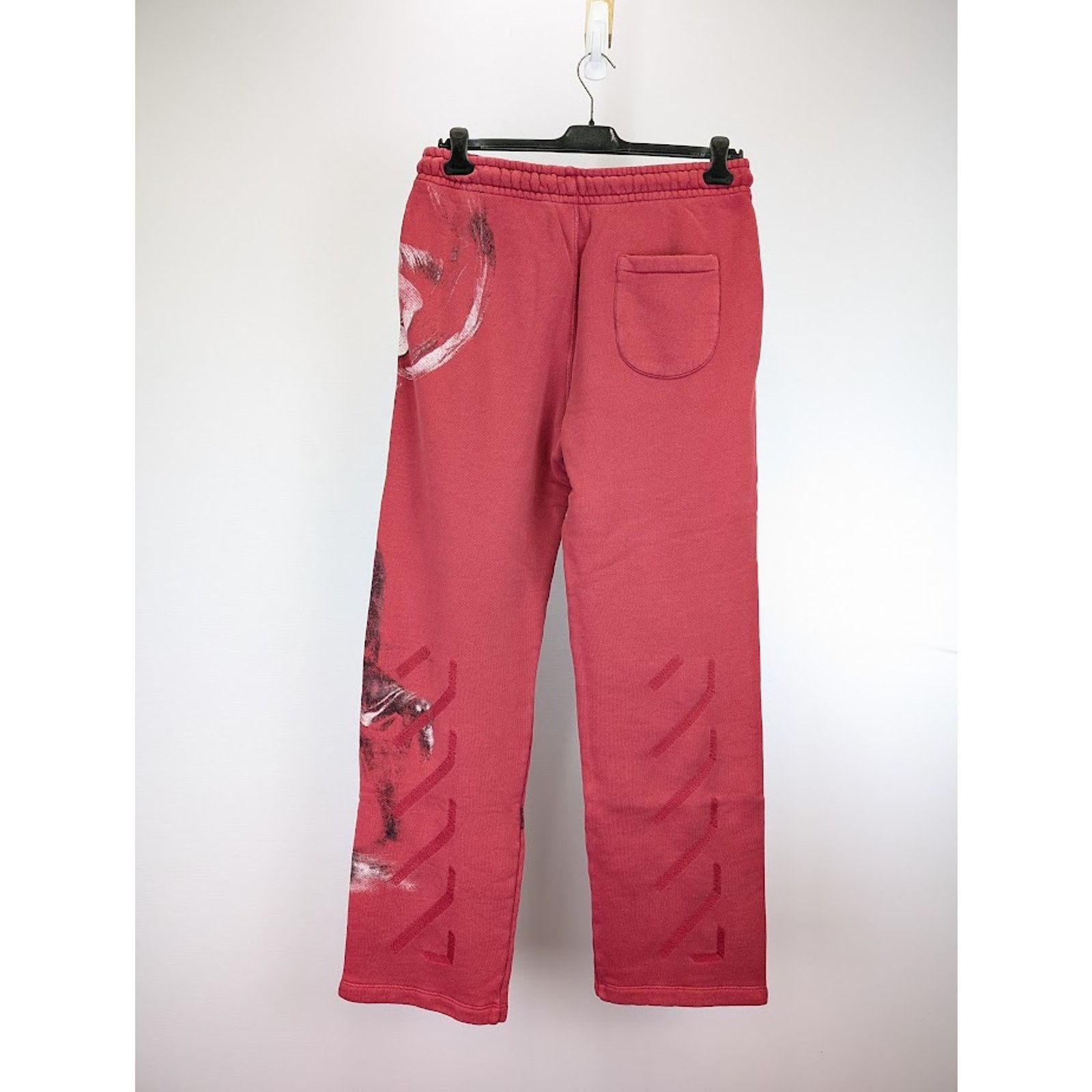 Off-White o1rshd1 BW S. Matthew Sweatpants & Joggers in Rio Red Grey Size US 34 / EU 50 - 12 Thumbnail