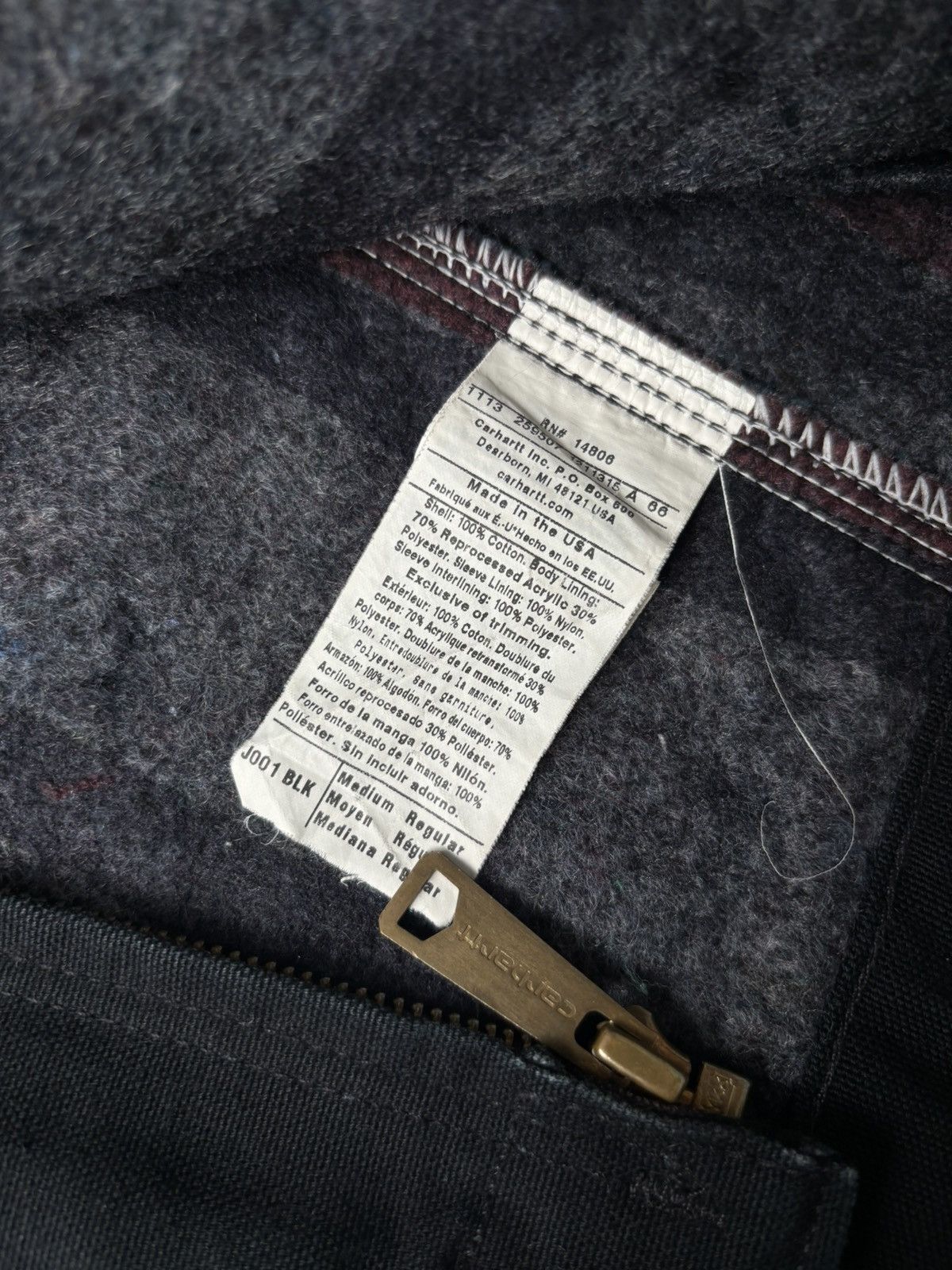 Carhartt carhartt detroid jacket J001 size medium Size US M / EU 48-50 / 2 - 7 Thumbnail