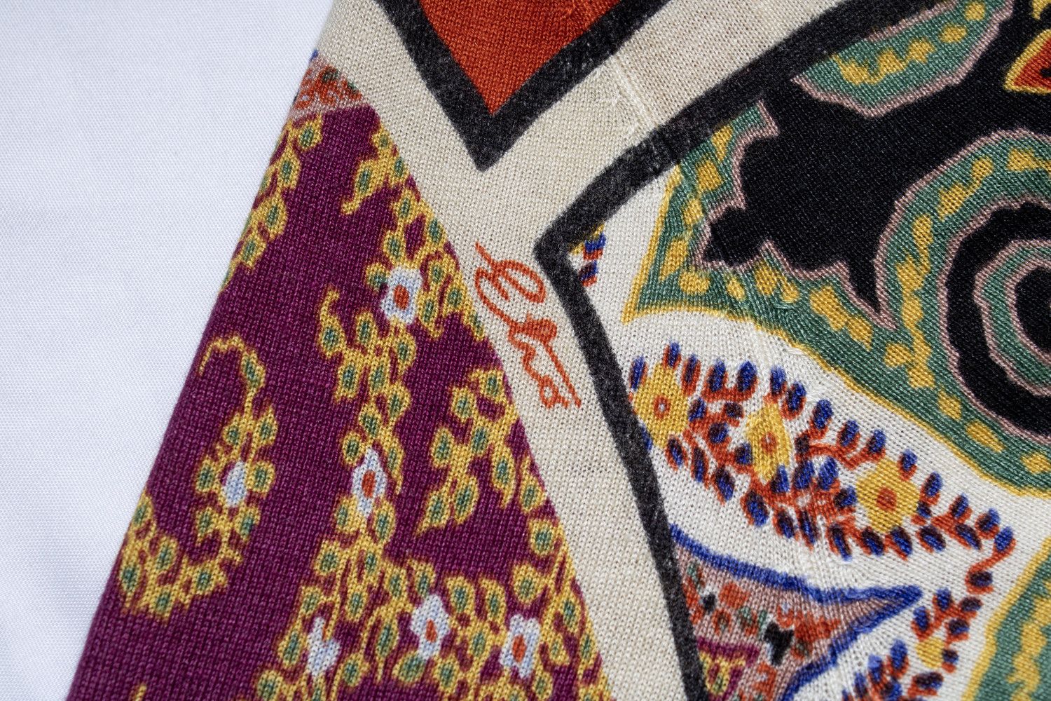 Etro Etro, multi cashmere sweater Size M / US 6-8 / IT 42-44 - 6 Thumbnail