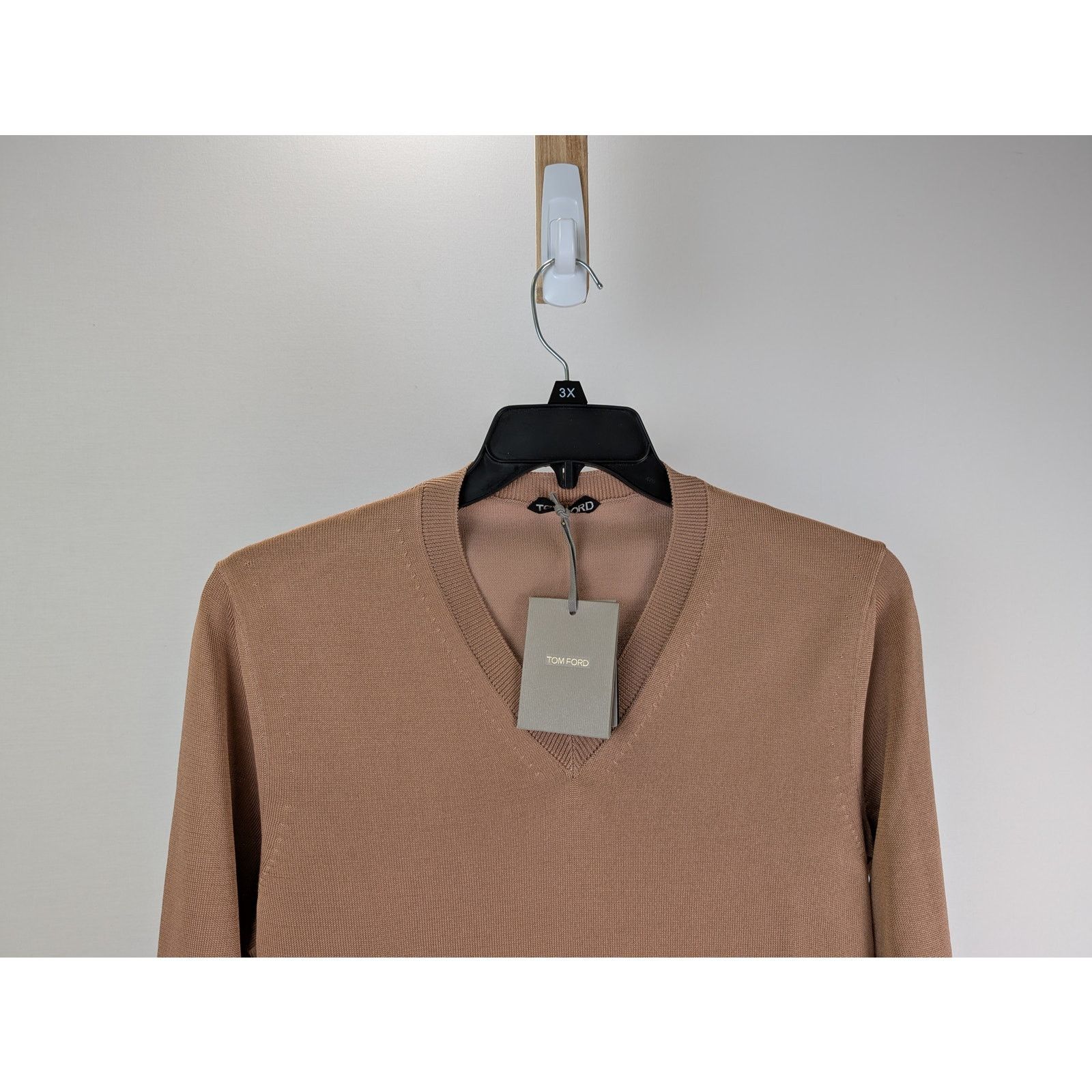 Tom Ford o1rshd1 Knitwear Sweatshirt Sweater in Salmon Size US L / EU 52-54 / 3 - 3 Thumbnail