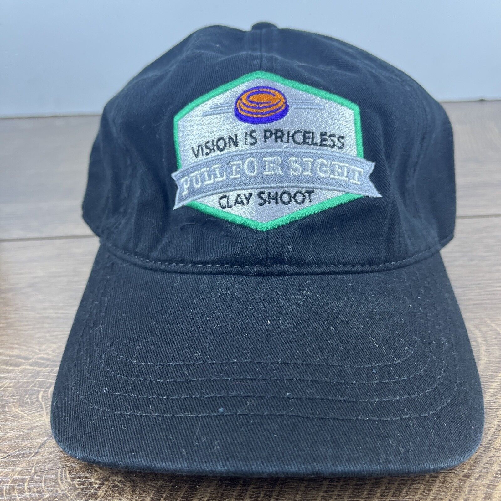 Other Pull For Sight Clay Shoot Hat Black Hat Adjustable Adult Siz Size ONE SIZE - 1 Thumbnail